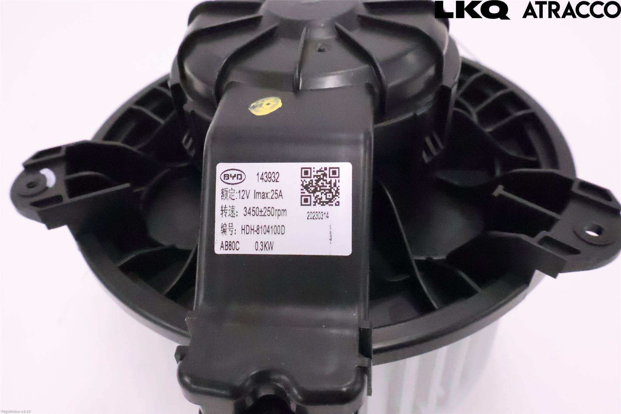 BYD ATTO 22- Värmefläkt