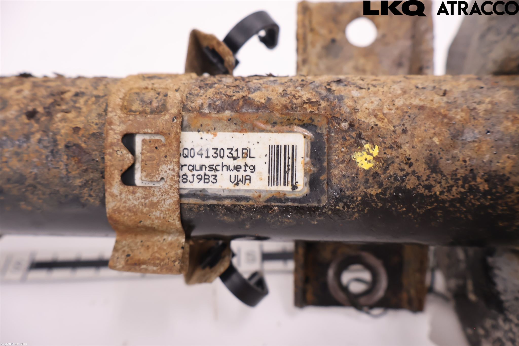 Skoda PRAKTIK Fjäderben Fram Höger