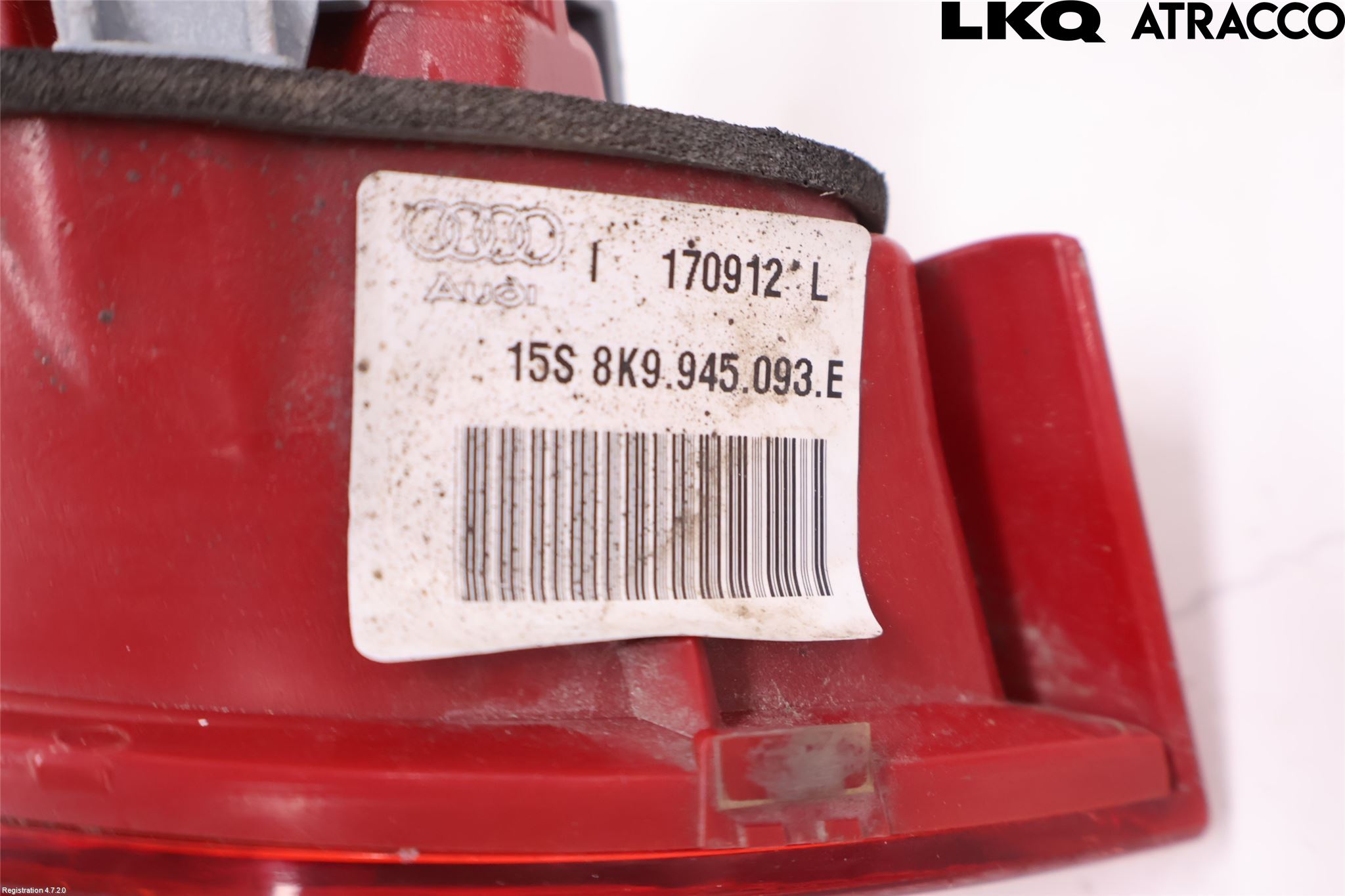 Audi A4 12-15 Bakljus Lucka Vä