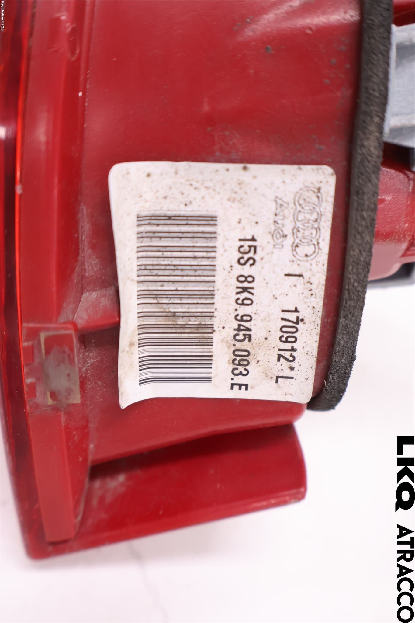 Audi A4 12-15 Bakljus Lucka Vä