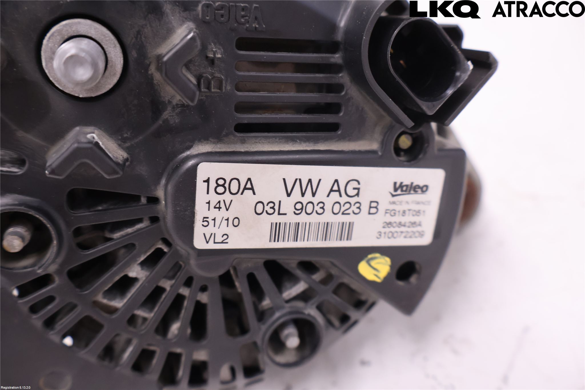 Volkswagen VW PASSAT 11-14 Generator