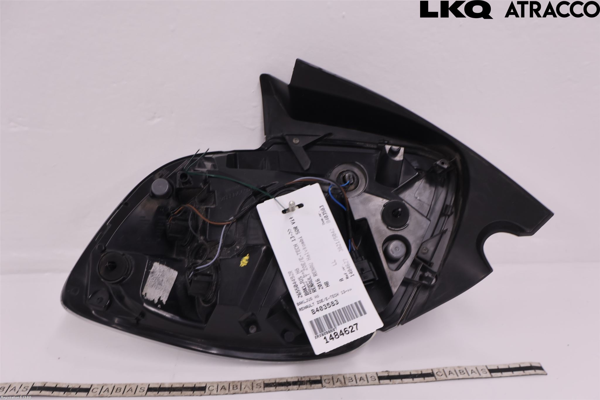 Renault ZOE/E-TECH 13- Bakljus Höger