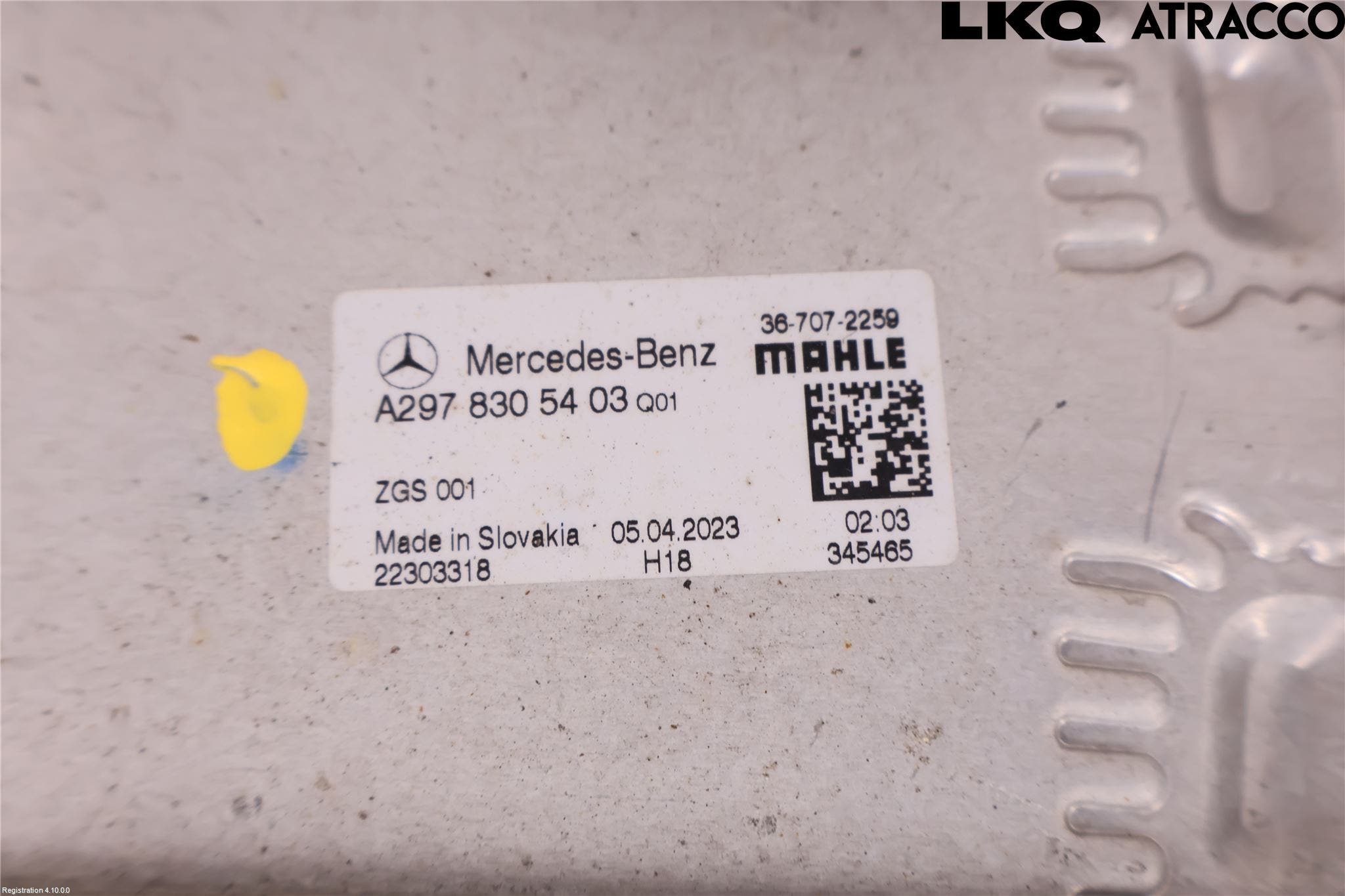 Mercedes-Benz MB EQE (V295) 22- Ac Förångare