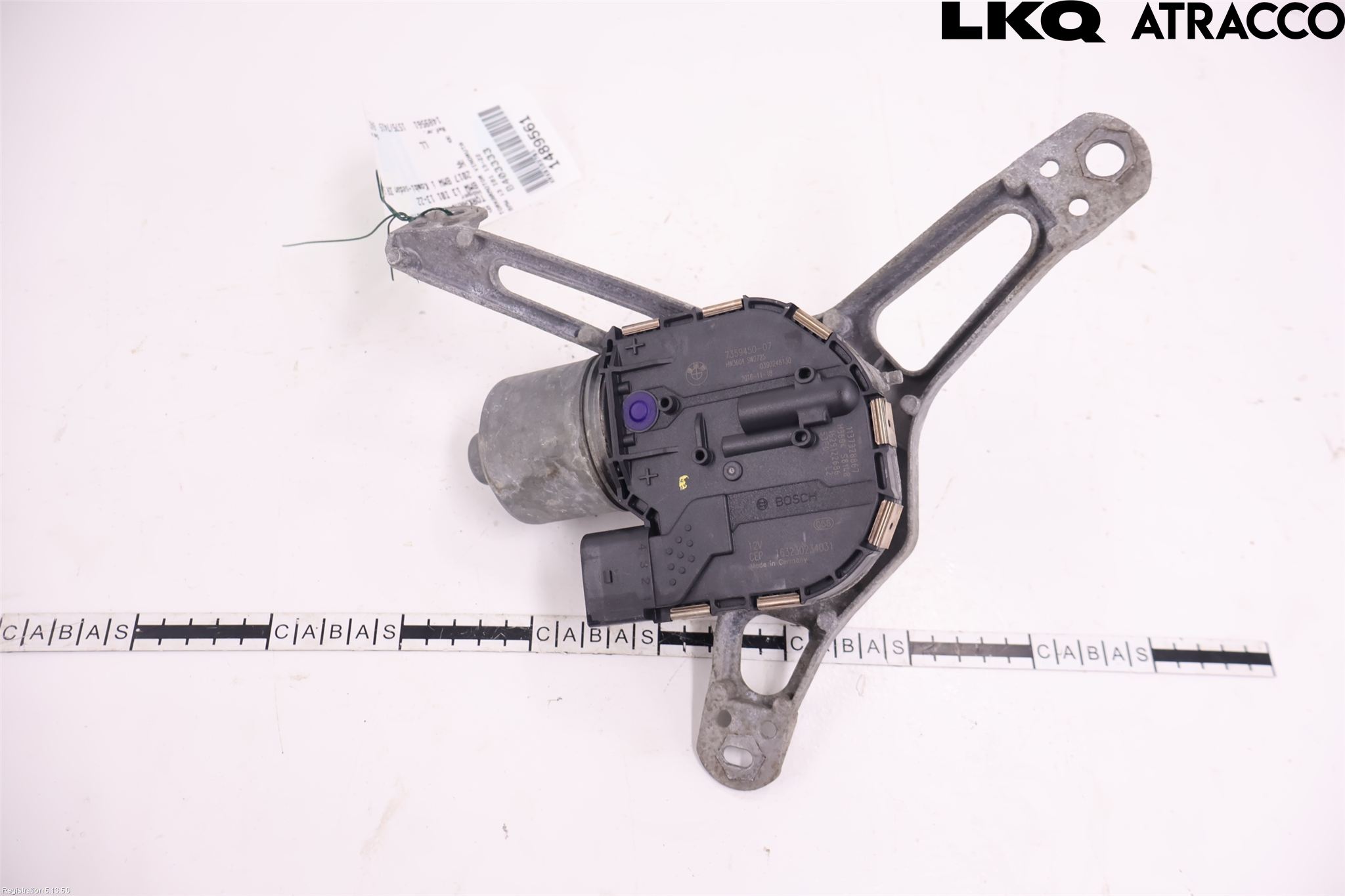 BMW i3 I01 13-22 Torkarmotor Vindruta