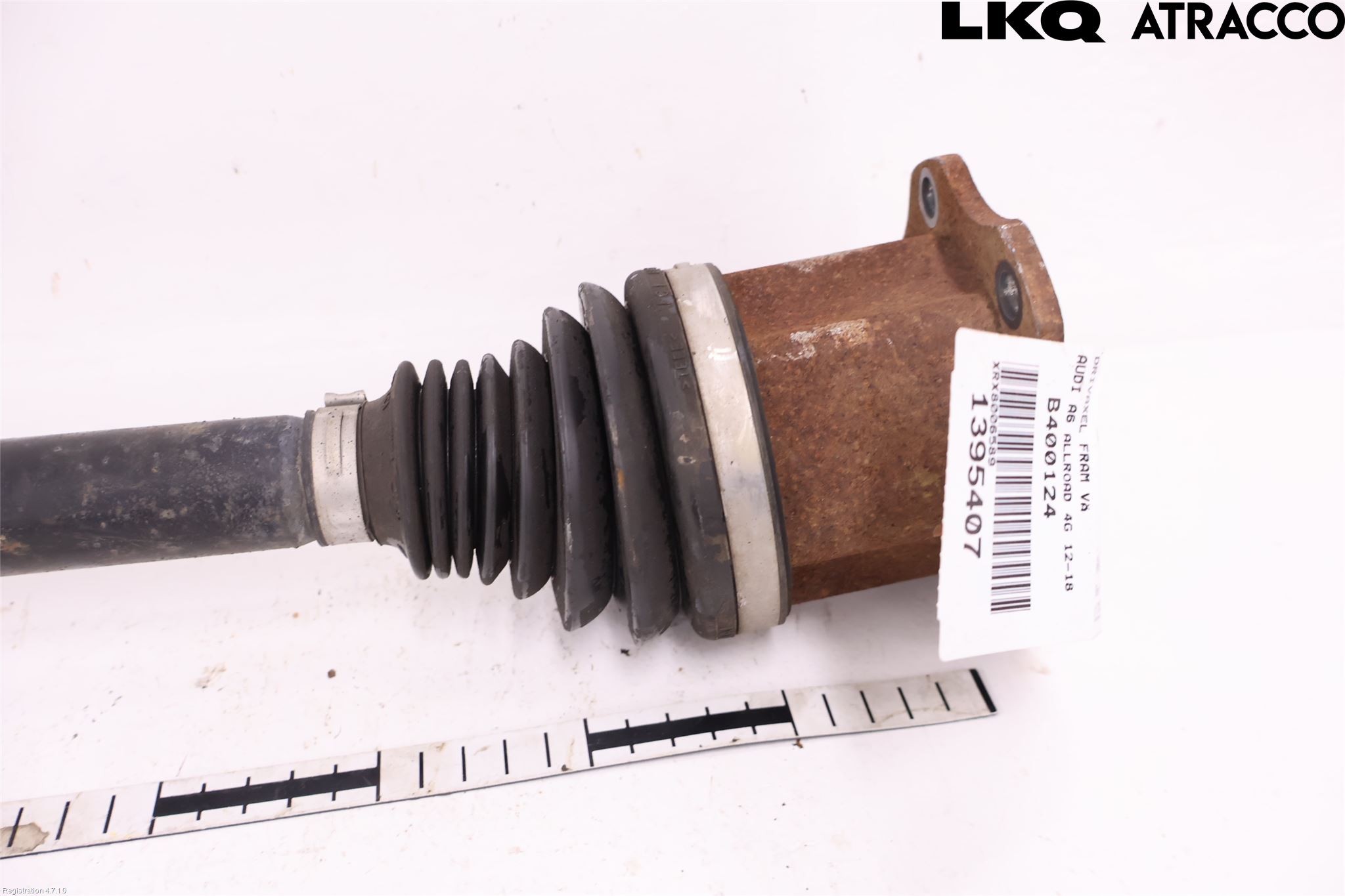 Audi A6 ALLROAD 12-18 Drivaxel Fram Vänster