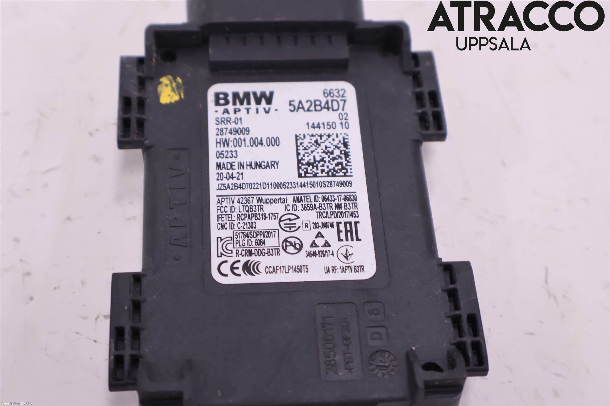 BMW 3 G20/G21/G80/G81 19- Sensor Aktivt Kollisionsskydd