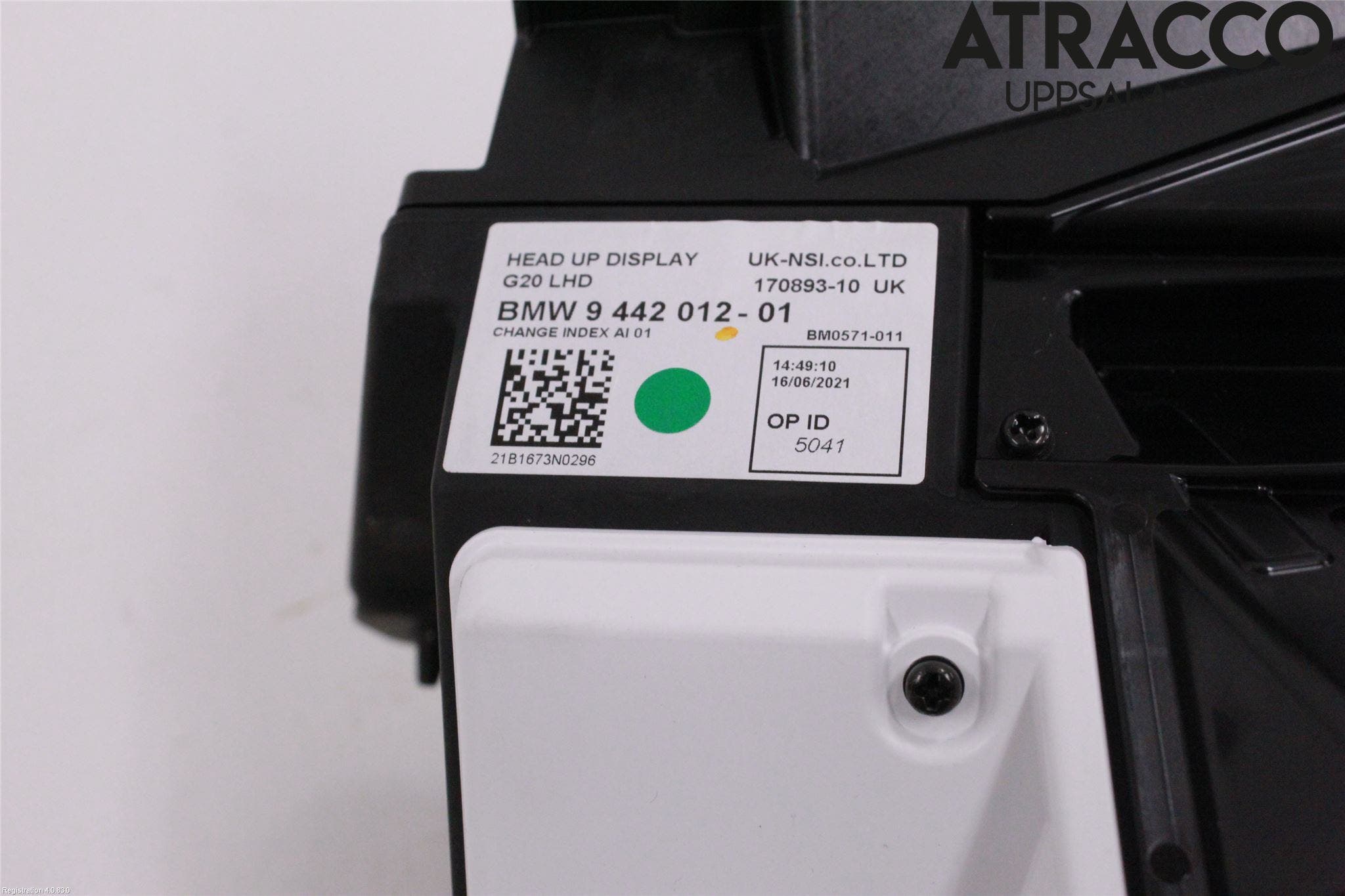 BMW 3 G20/G21/G80/G81 19- Bildskärm