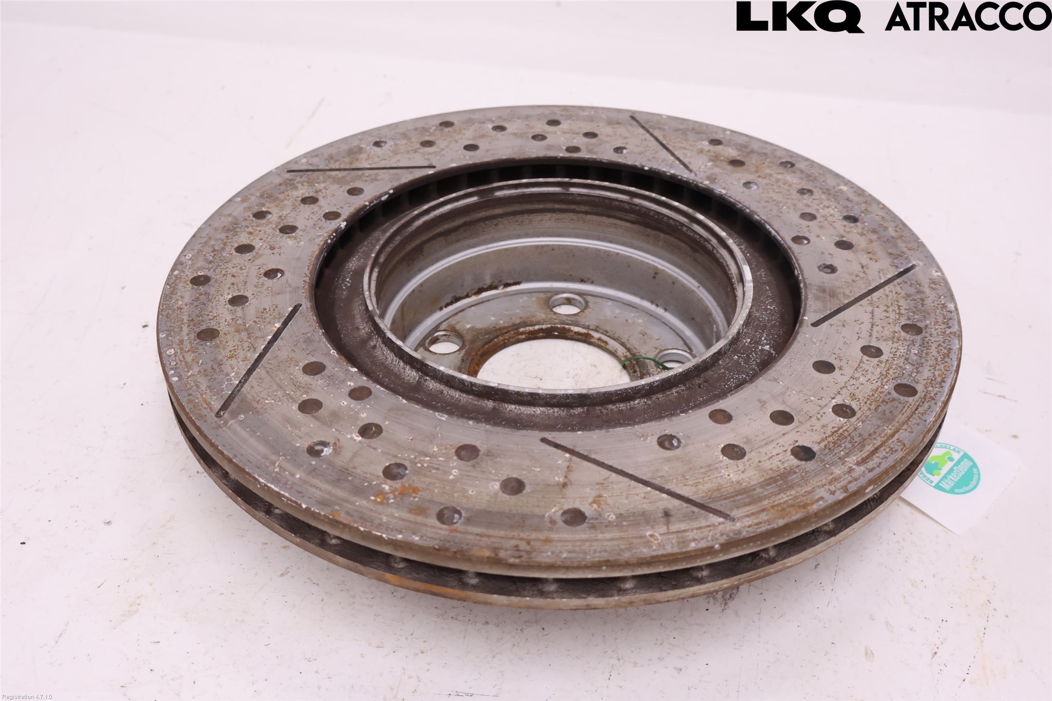 BMW 1 F20/F21 11-19 Bromsskiva Bak