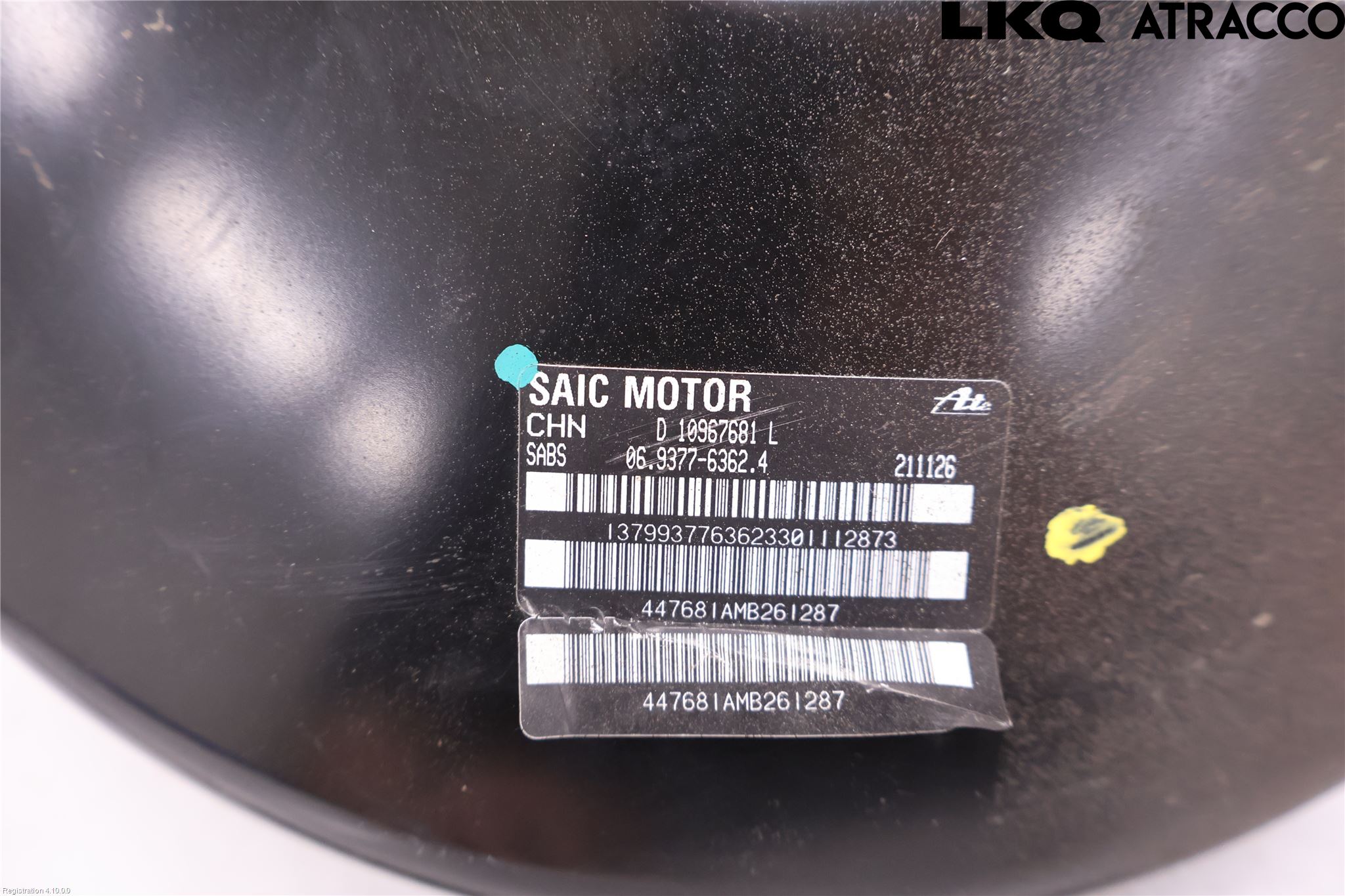 MG ZS EV 20- Bromsservo