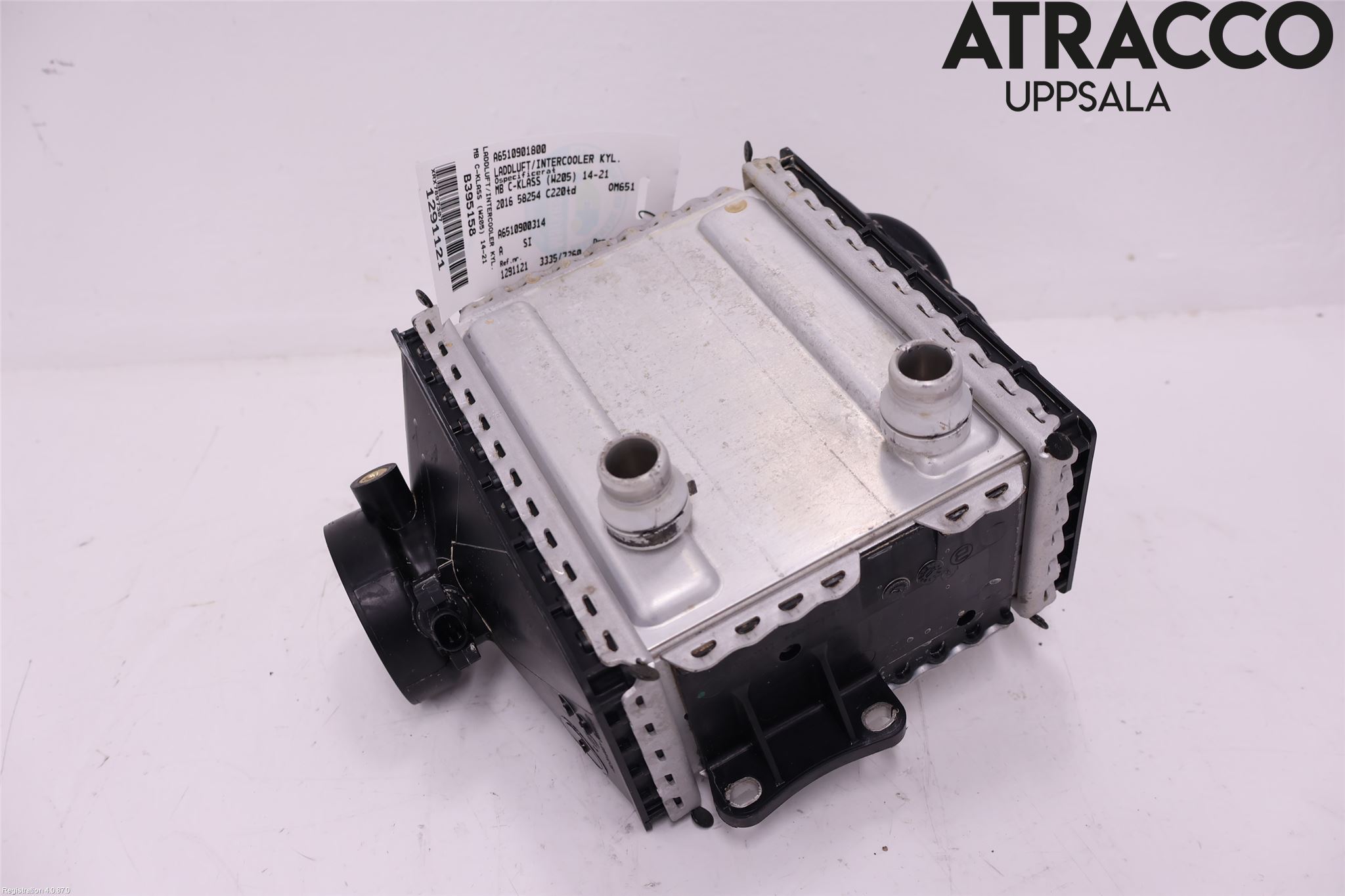 Mercedes-Benz MB C-KLASS (W205) 14-21 Laddluft-Intercooler Kyl