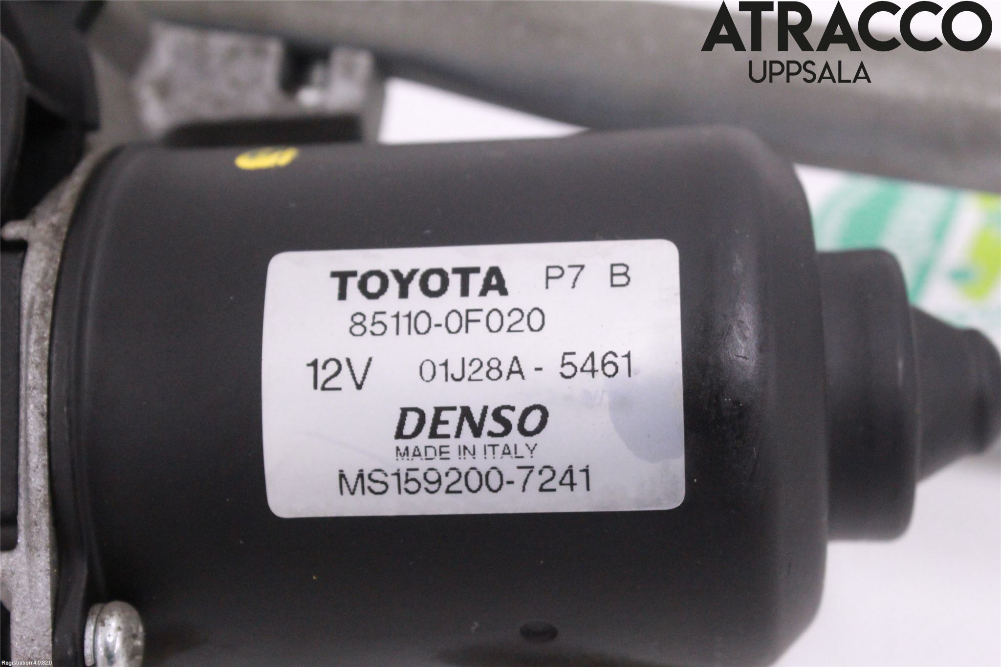 Toyota COROLLA VERSO 08-09 Torkarmotor Vindruta