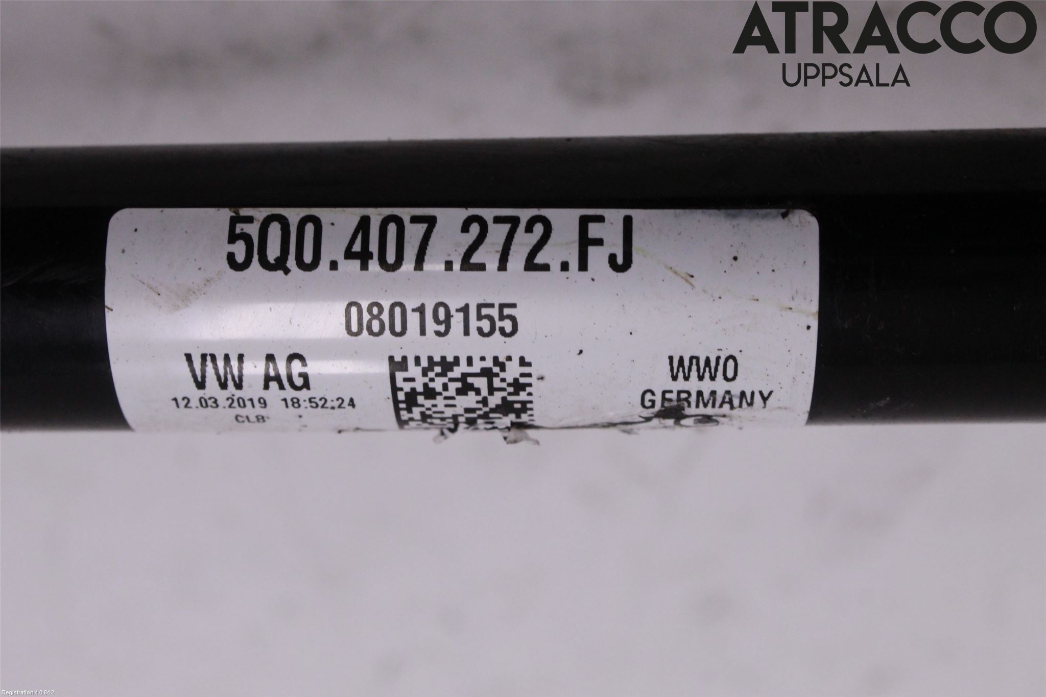 Audi A3/S3 8V 13-20 Drivaxel Fram Höger
