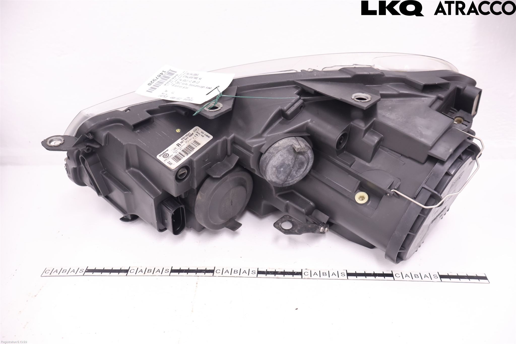 Volkswagen VW GOLF VI 09-13 Strålkastare Höger