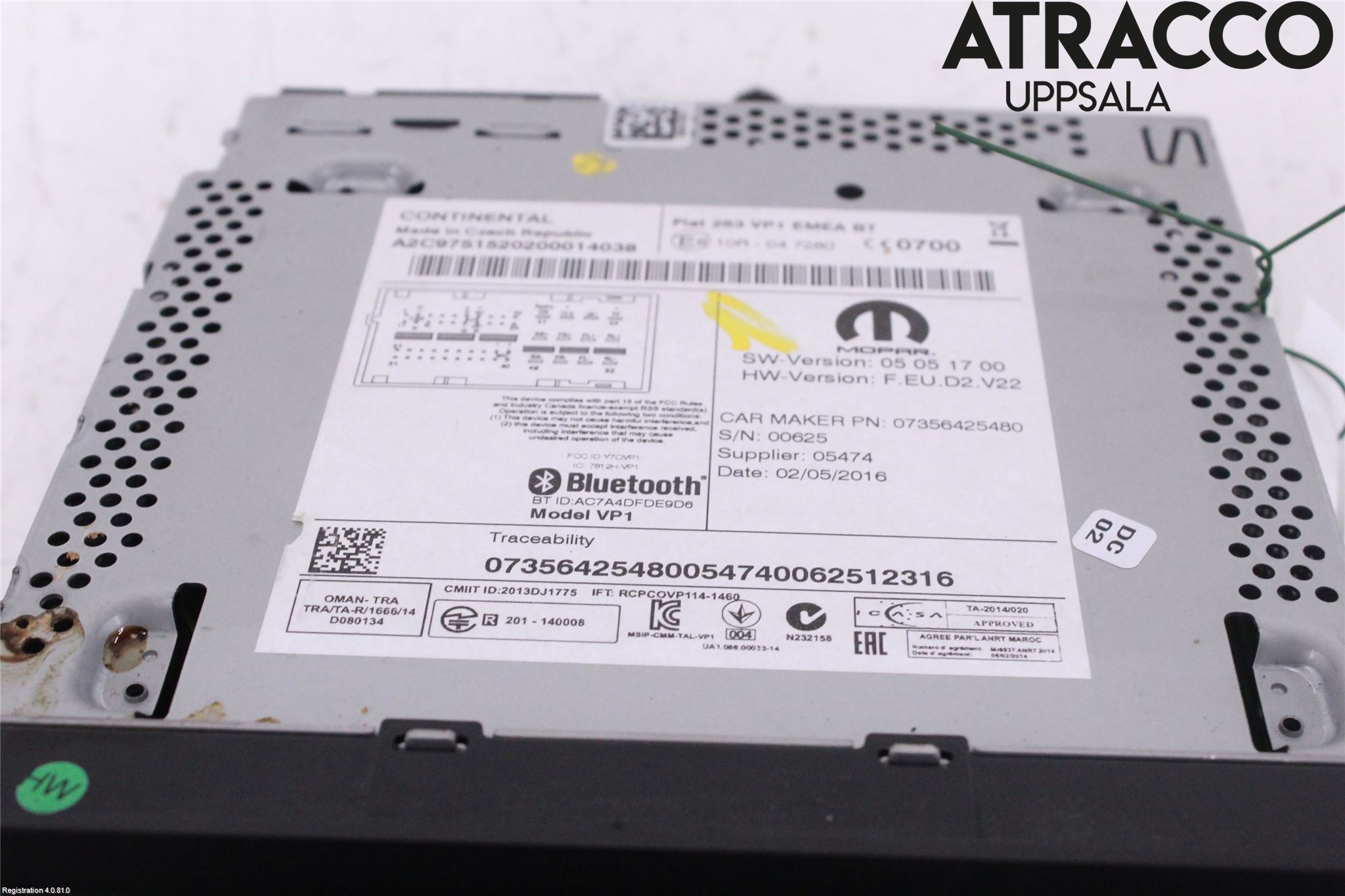 Fiat DOBLO CARGO Cd Radio - Multimediapanel