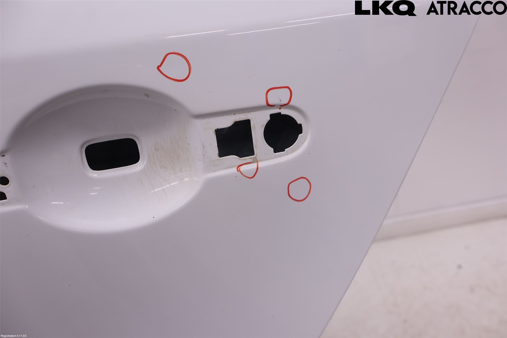 Renault MEGANE III 09-15 Dörr Bak Vänster