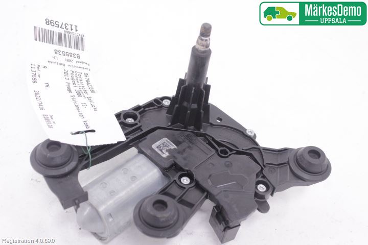 Peugeot 2008 13-20 Torkarmotor Baklucka