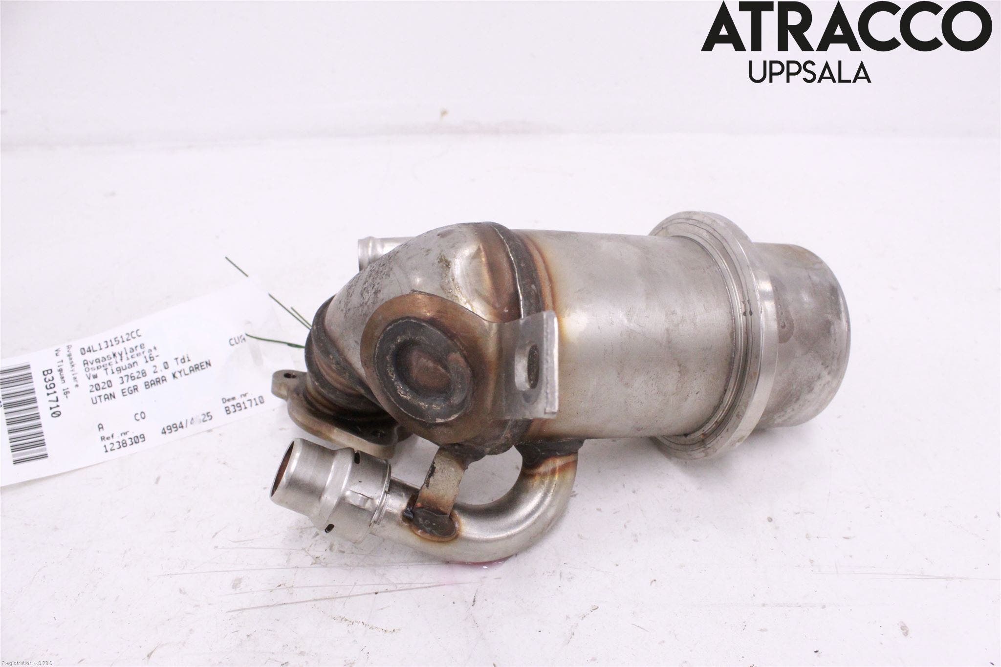 Volkswagen VW TIGUAN 16-24 Avgaskylare