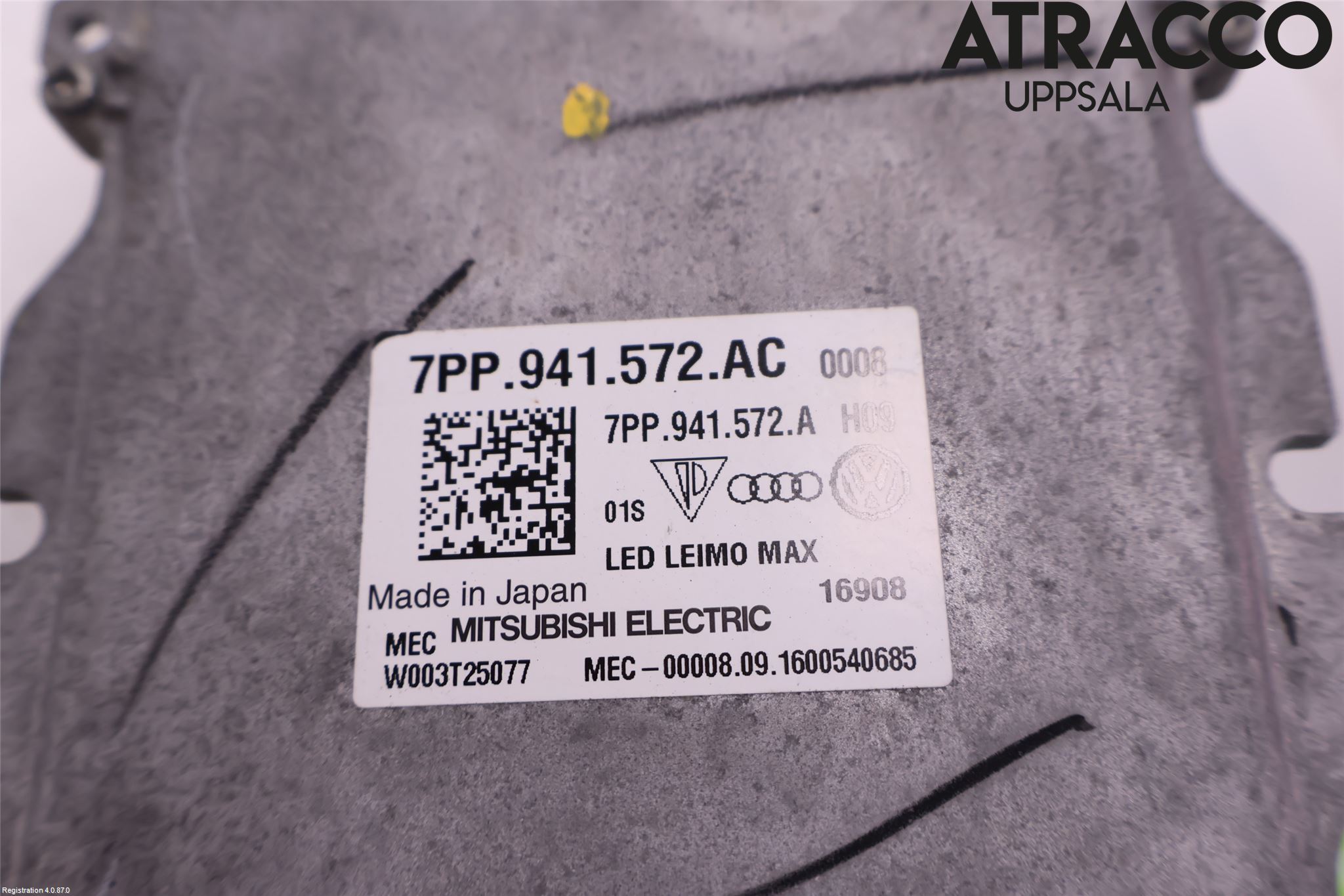 Audi Q5/SQ5 17- Styrenhet Strålkastare