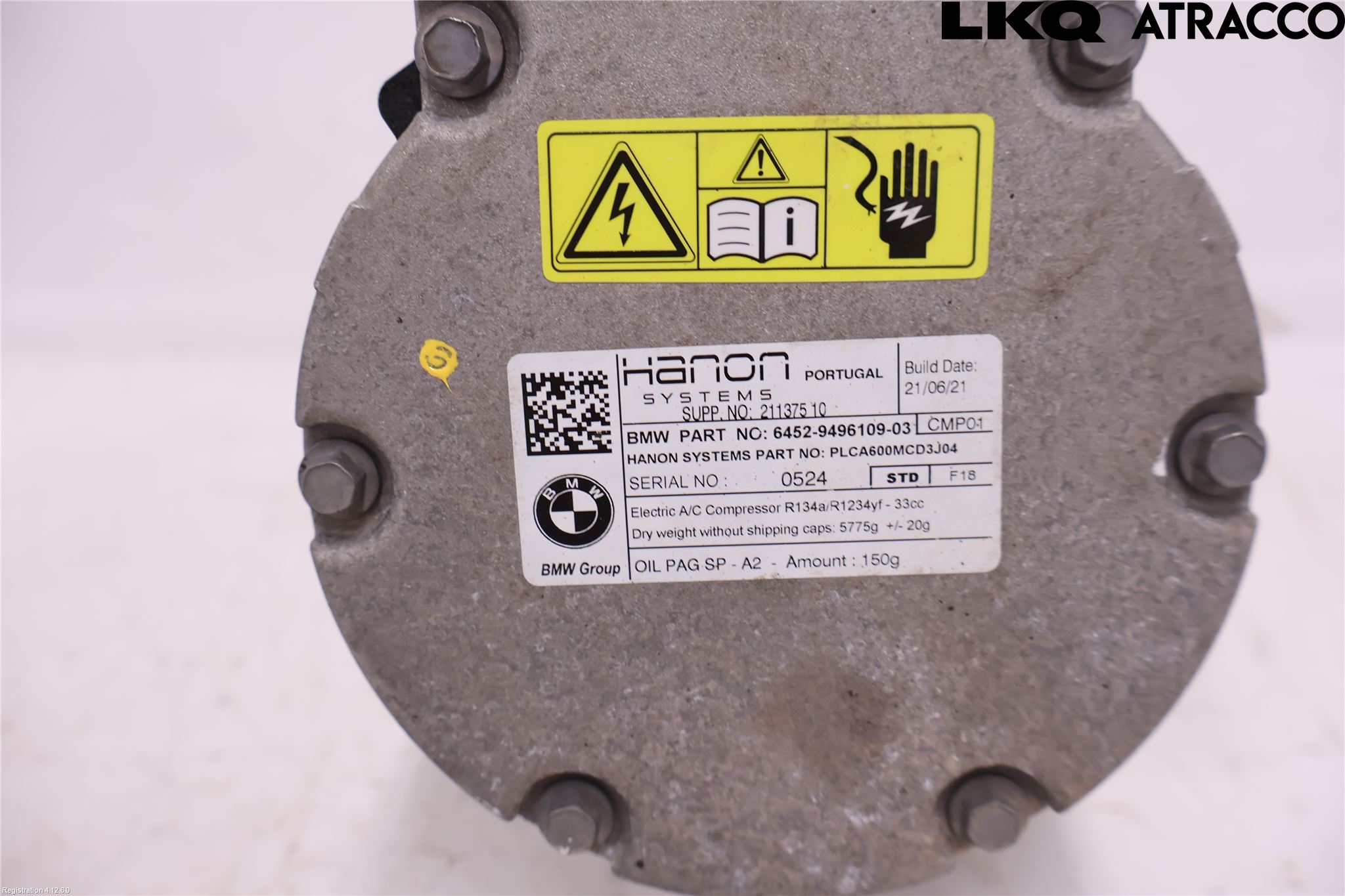 BMW 5 G30/G31/F90 17-23 Ac Kompressor
