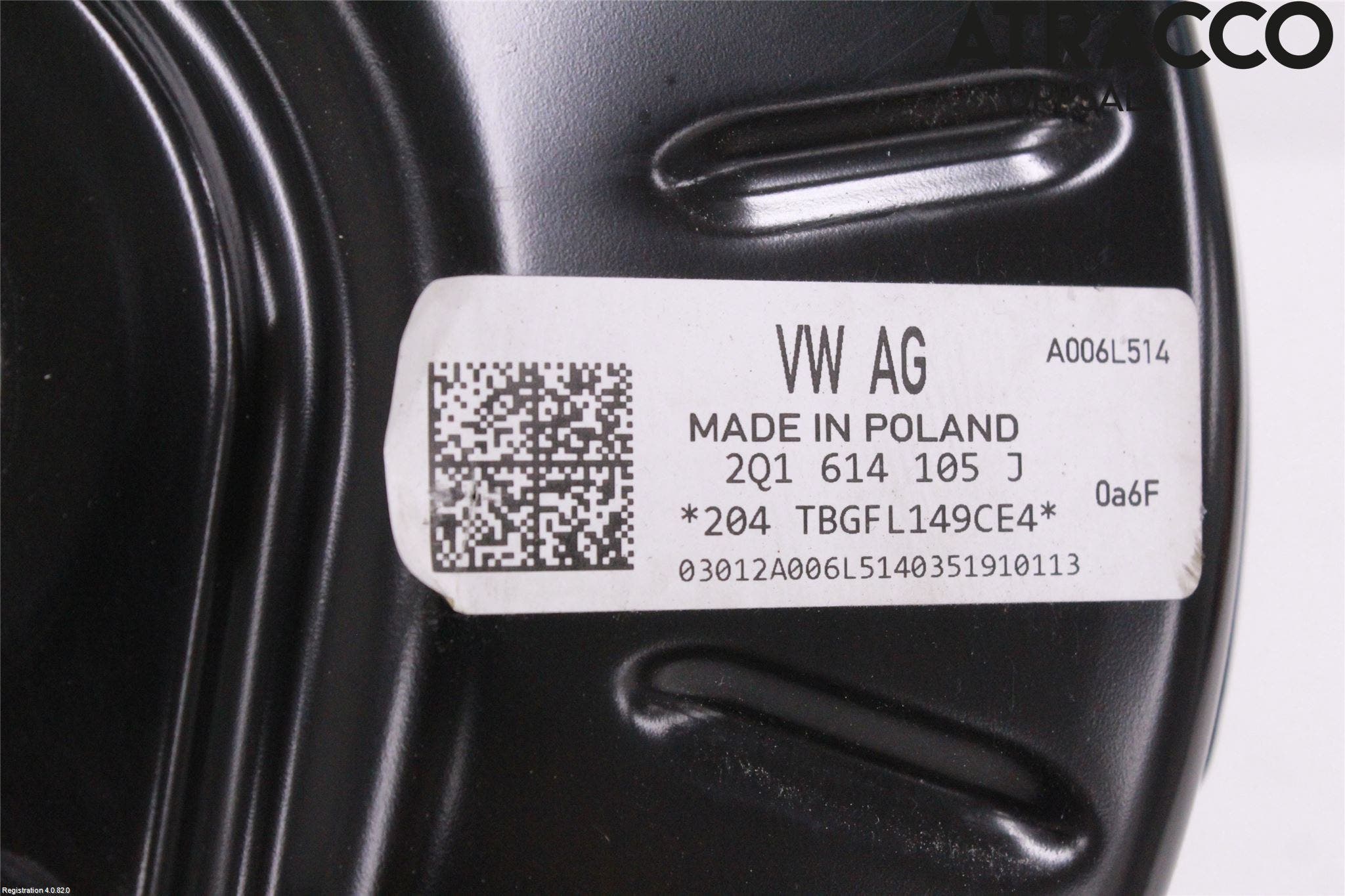 Volkswagen VW T-CROSS 19- Bromsservo