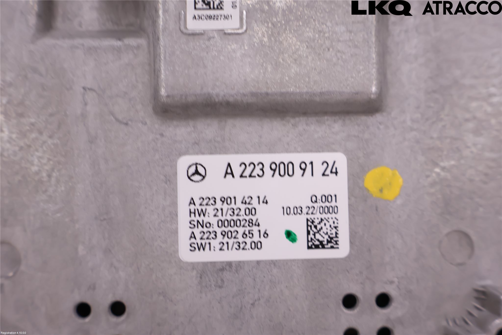 Mercedes-Benz MB EQE (V295) 22- Bildskärm