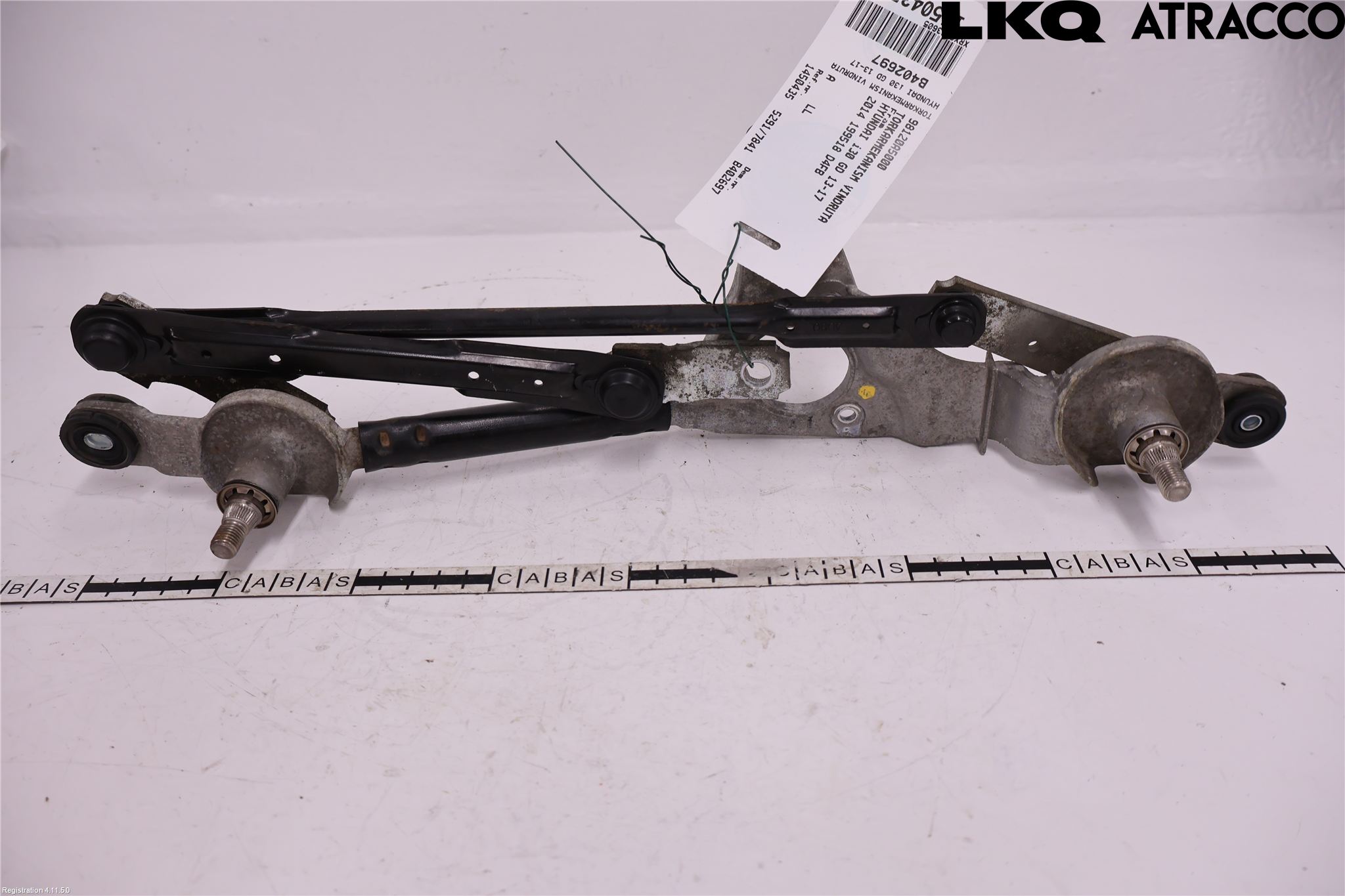 Hyundai i30 GD 13-17 Torkarmekanism Vindruta