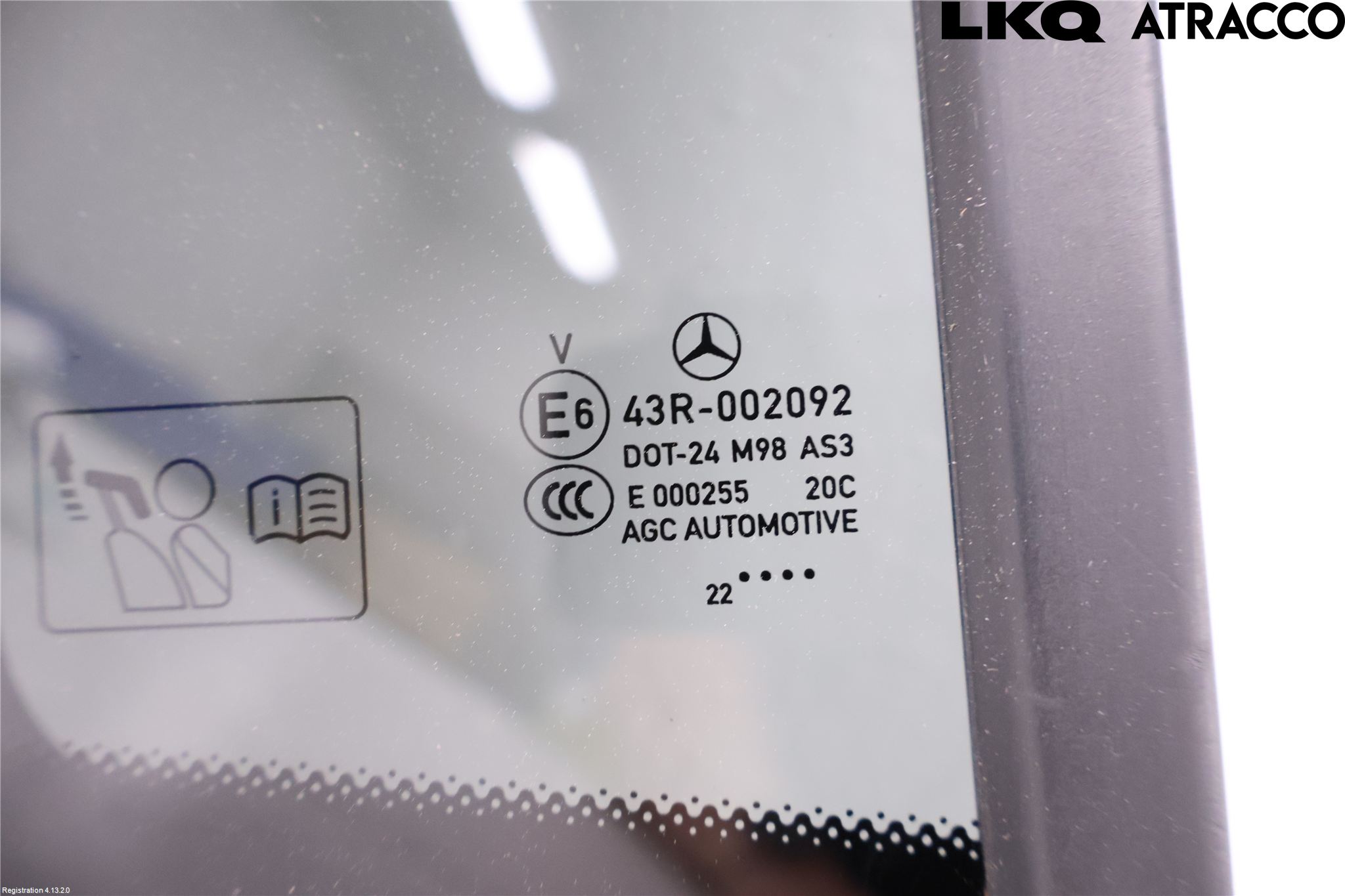 Mercedes-Benz MB GLA-KLASS (H247) 20- Dörruta Bak Lilla Hö