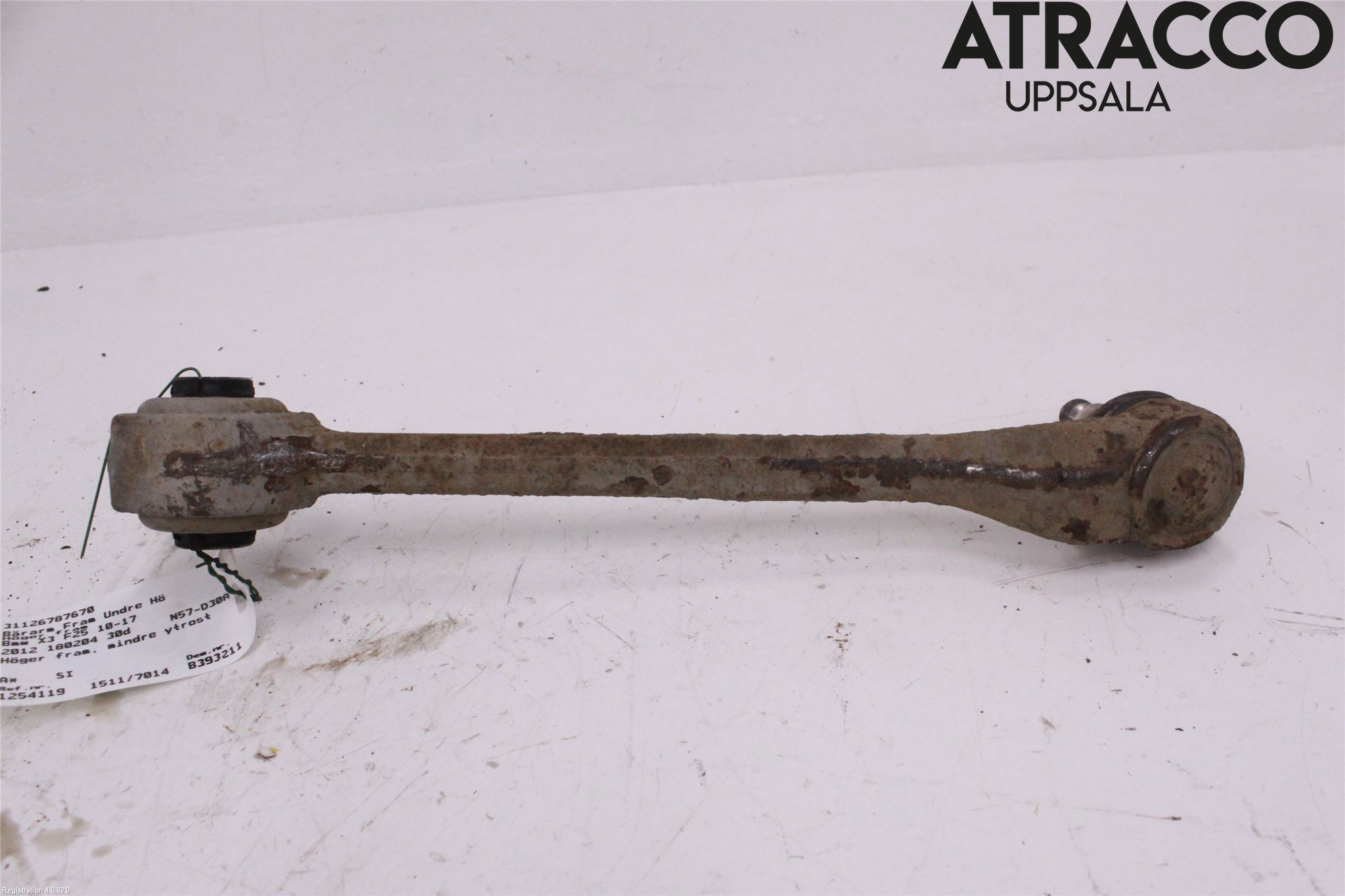 BMW X3 F25 10-17 Bärarm Fram Undre Hö