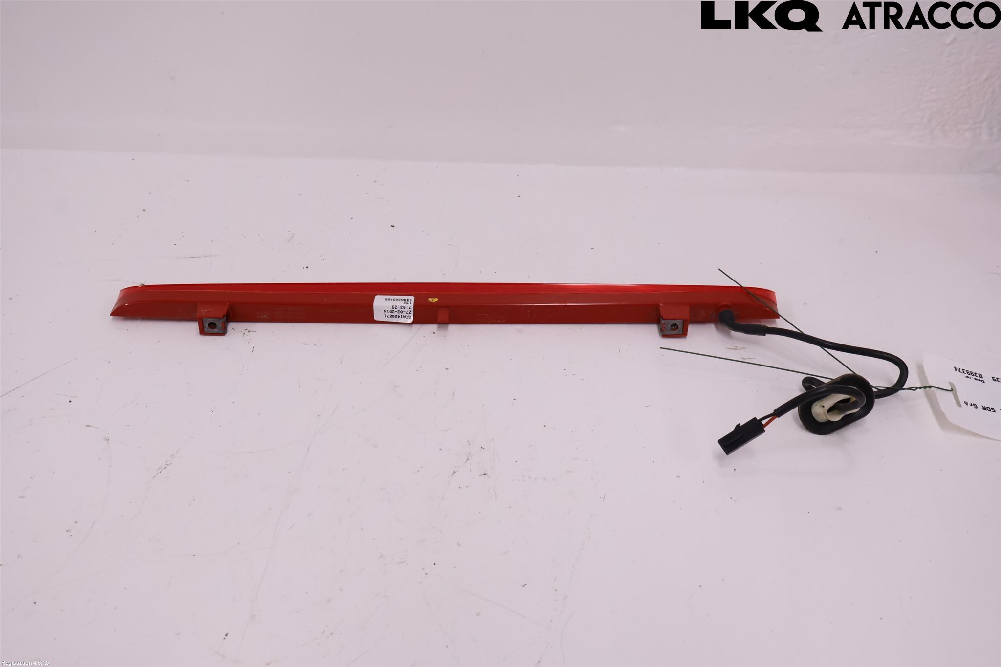 Audi A3/S3 8V 13-20 Bromsljus Bakruta