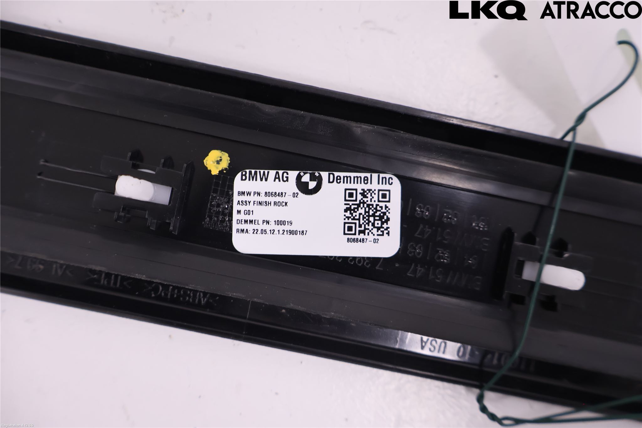 BMW X3 G01 18- Inr Tröskel-Insteg