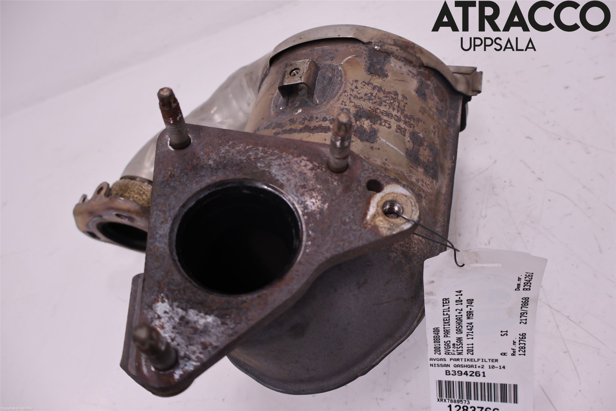 Nissan QASHQAI+2  10-14 Avgas Partikelfilter