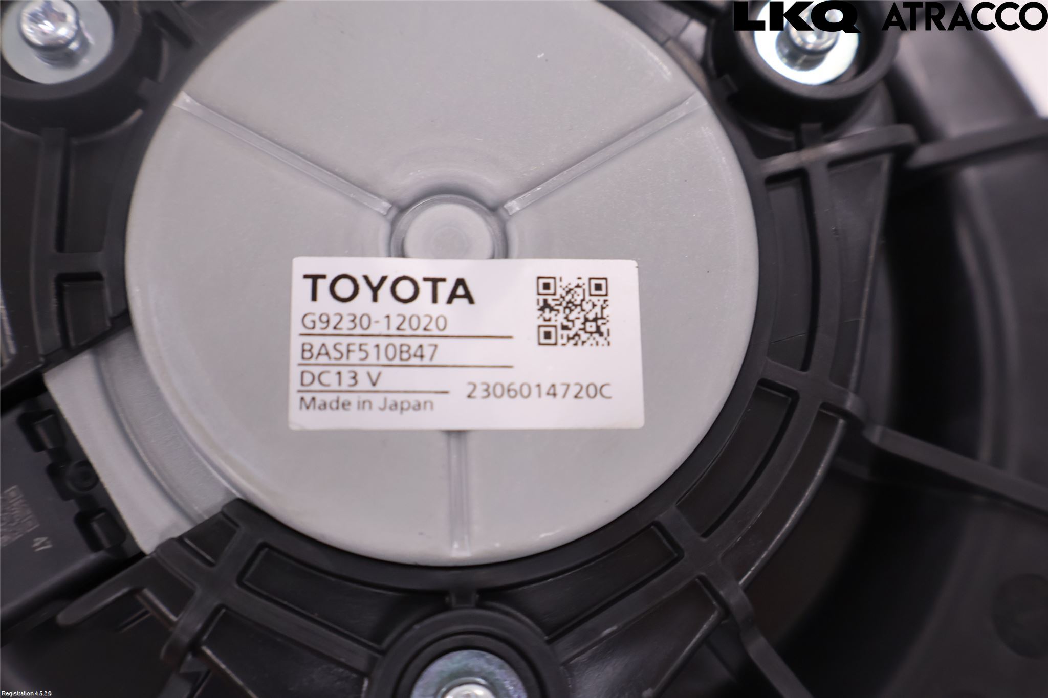 Toyota COROLLA 19- Värmefläkt