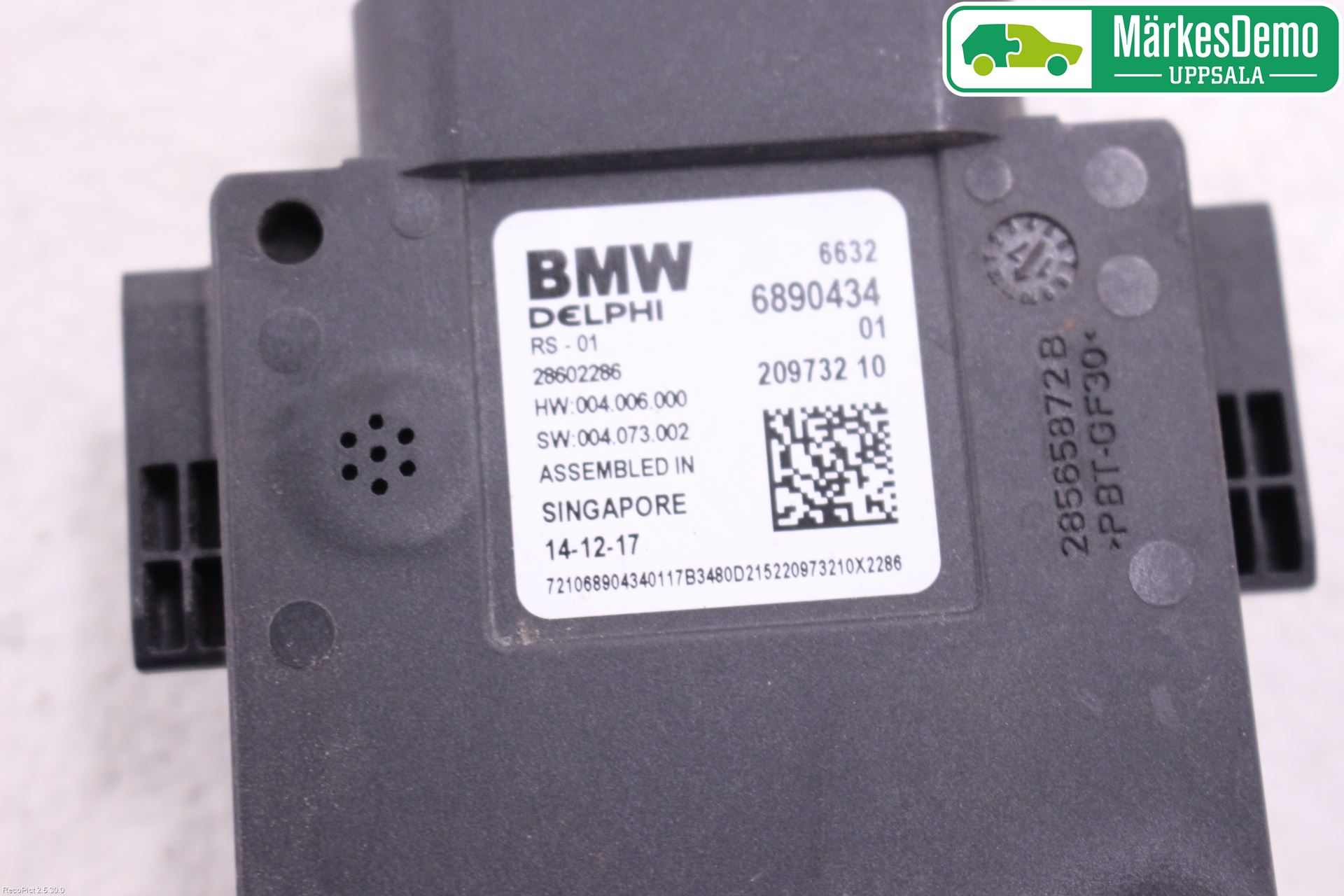 BMW 5 G30/G31/F90 17-23 Sensor Aktivt Kollisionsskydd