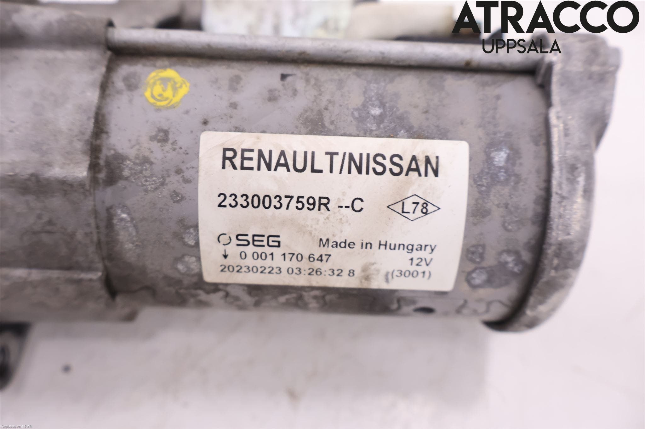 MB CITAN/EQT (W420) 22- Startmotor Diesel