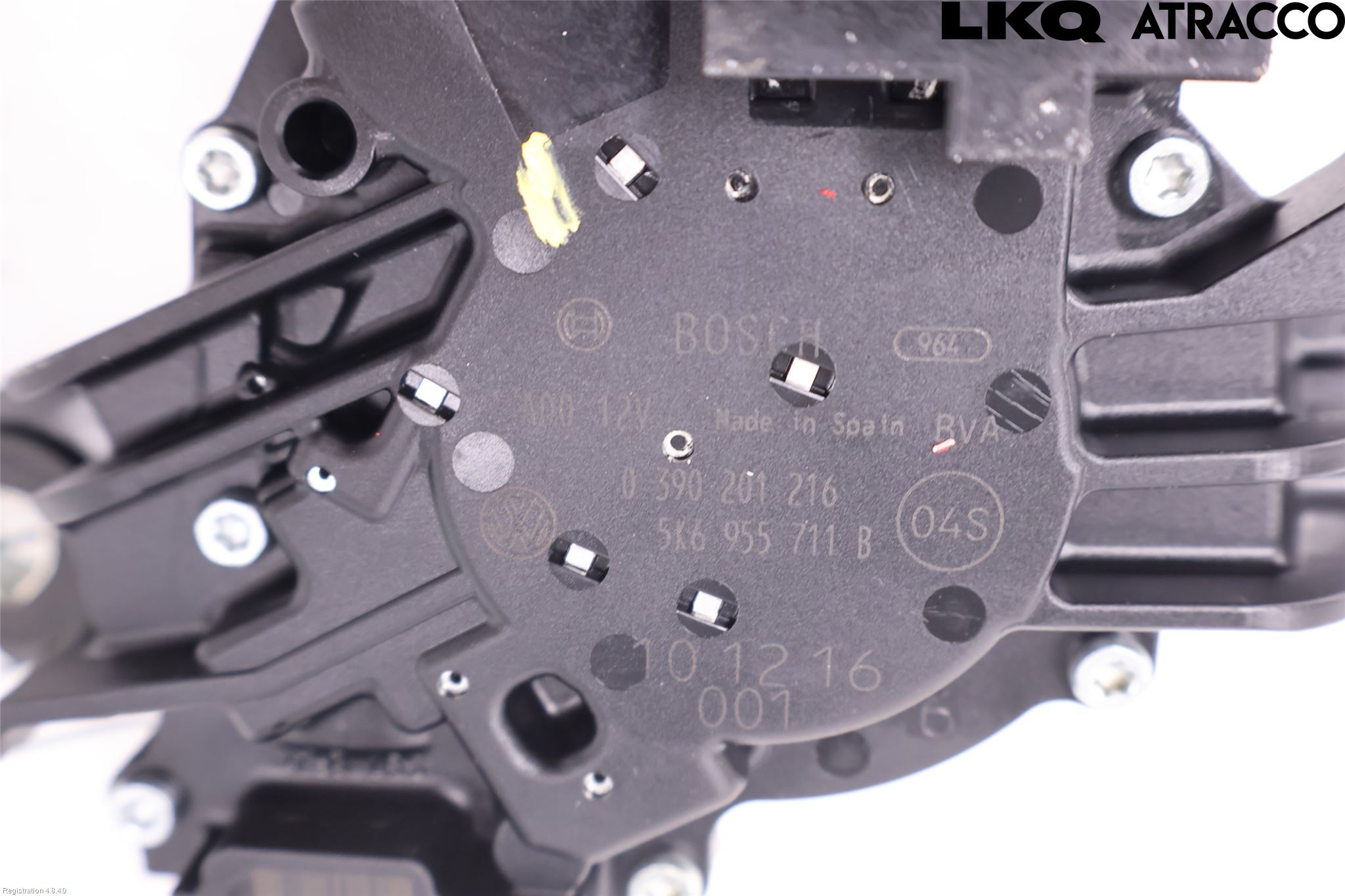 Volkswagen VW GOLF PLUS/CROSS GOLF 04-14 Torkarmotor Baklucka