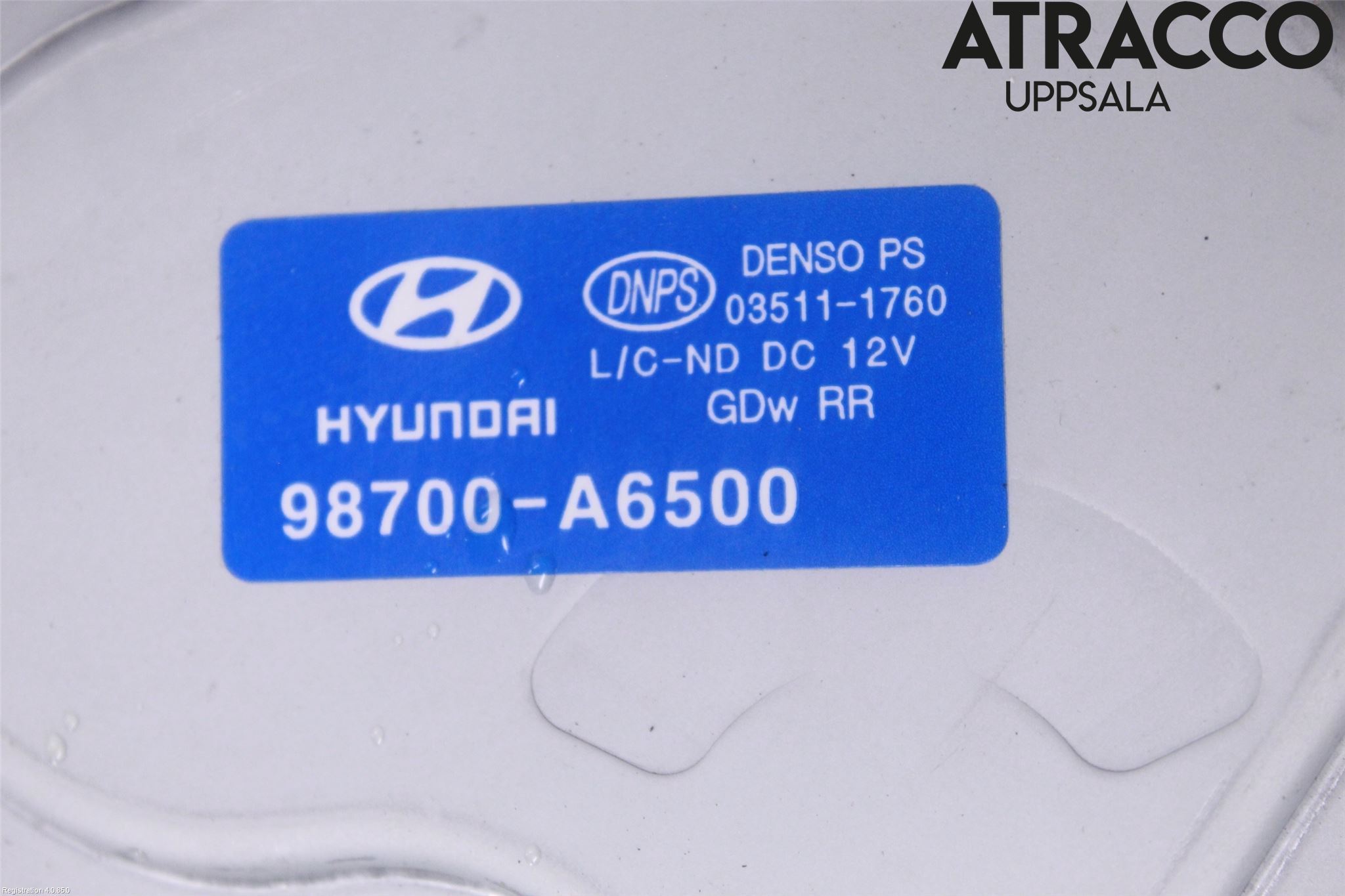 Hyundai i30 GD 13-17 Torkarmotor Baklucka