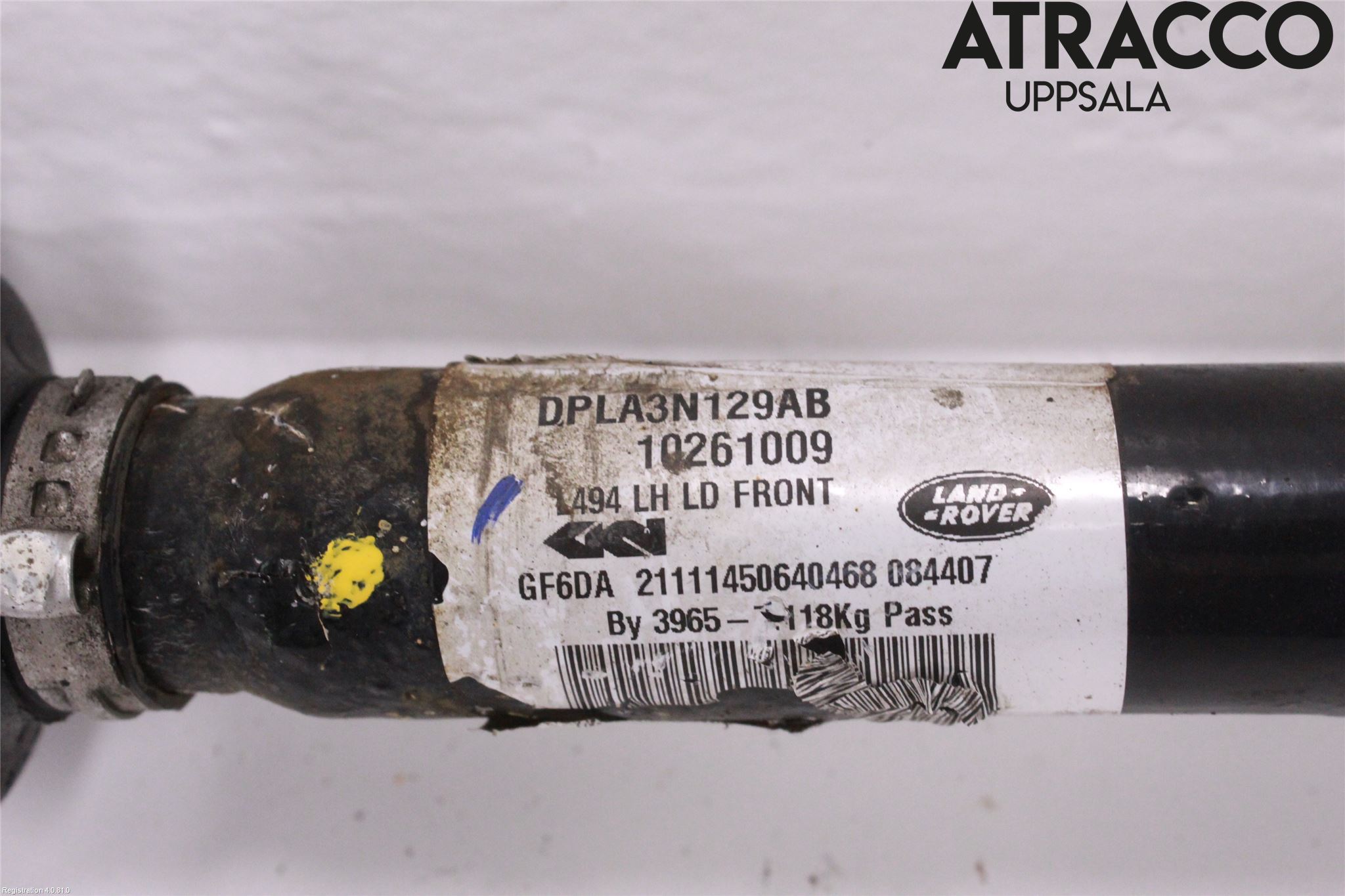 Landrover RANGE ROVER SPORT (L494) 14-22 Drivaxel Fram Vänster
