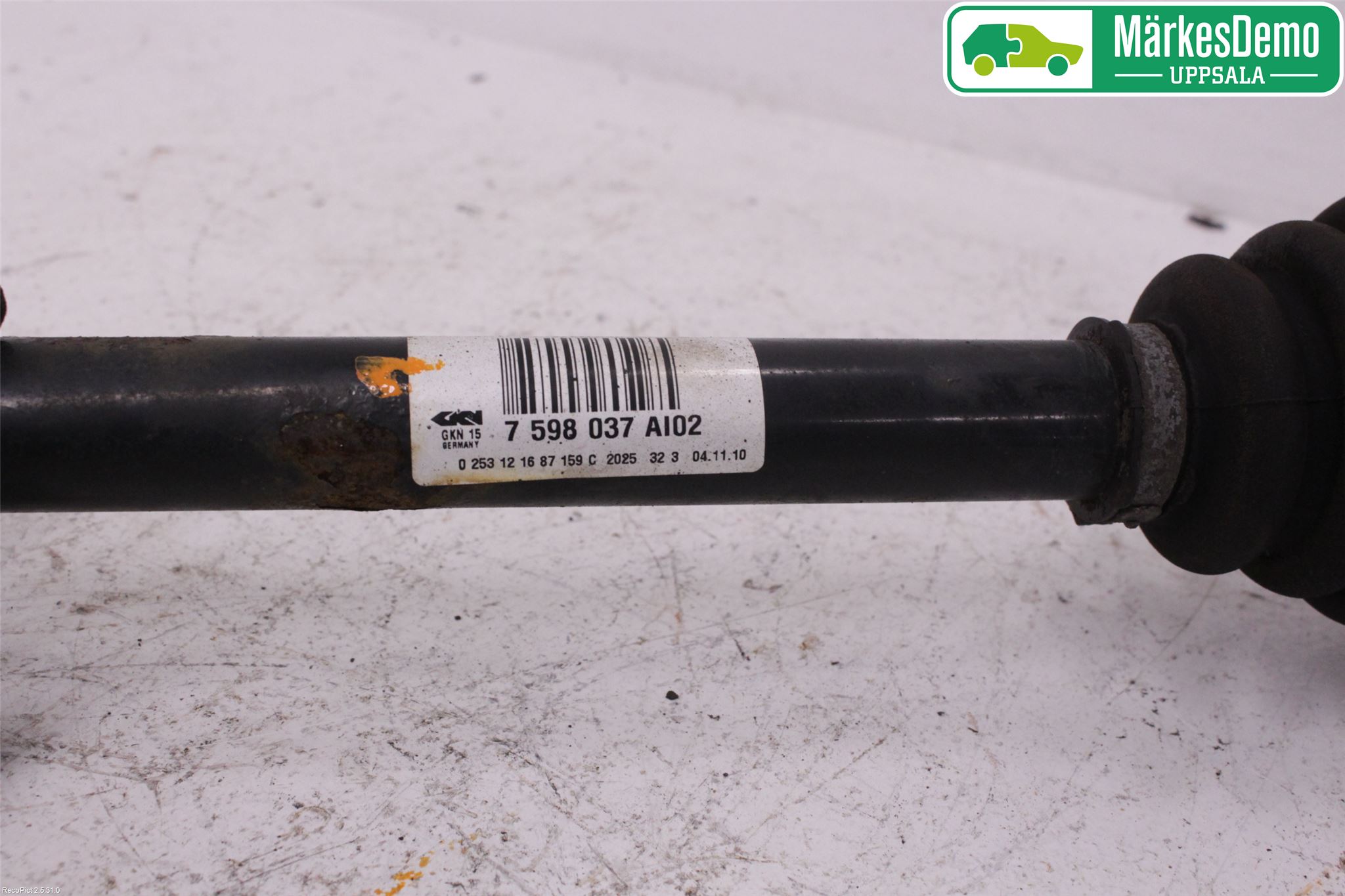 BMW X3 F25 10-17 Drivaxel Bak Vänster