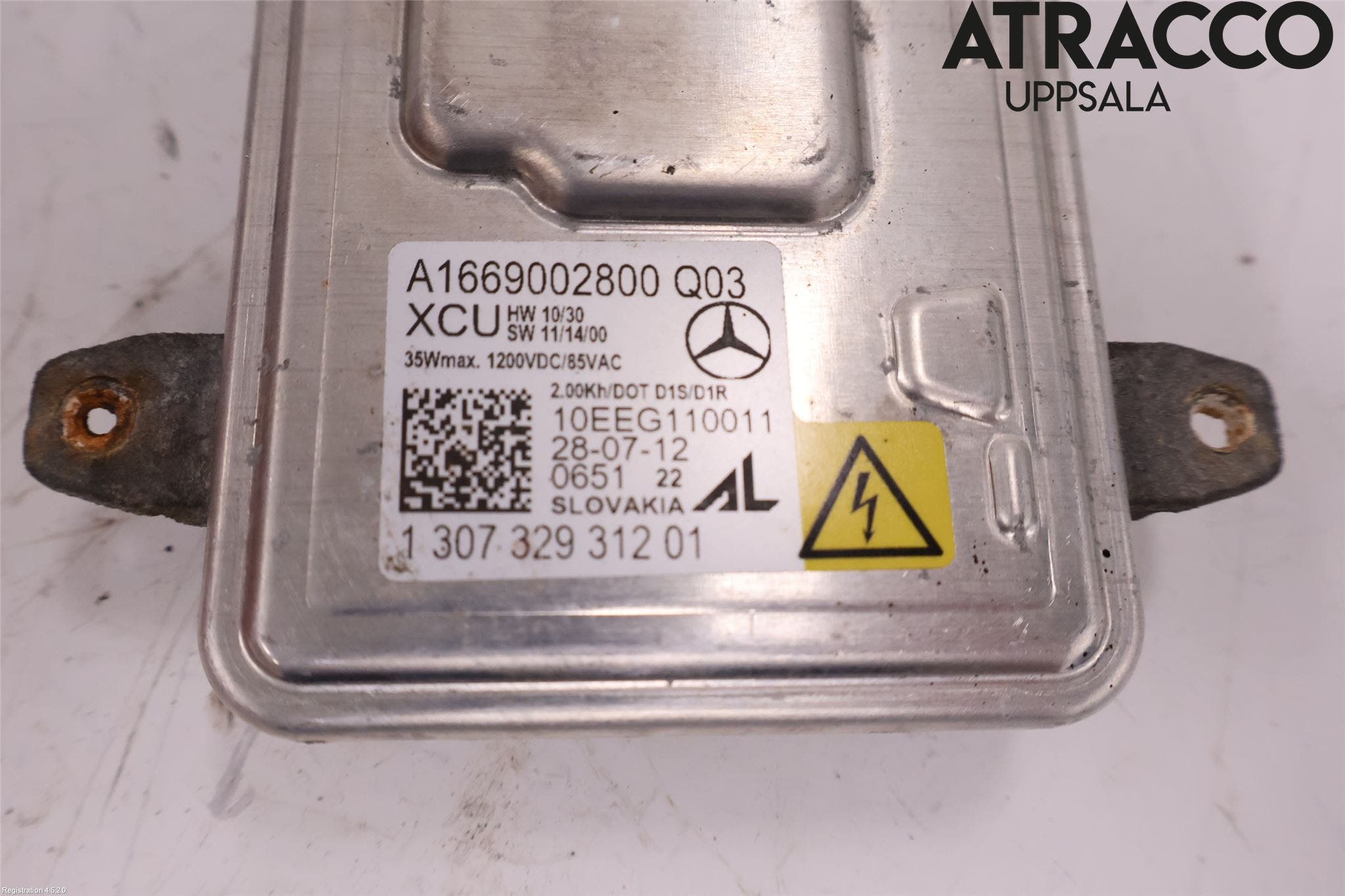 Mercedes-Benz MB C-KLASS (W204) 07-15 Styrenhet Strålkastare