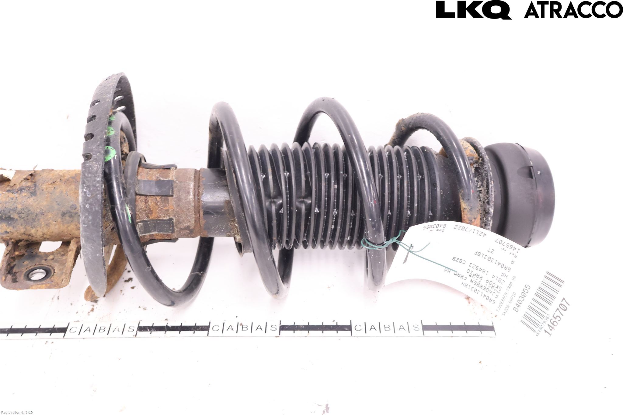 Skoda RAPID Fjäderben Fram Höger