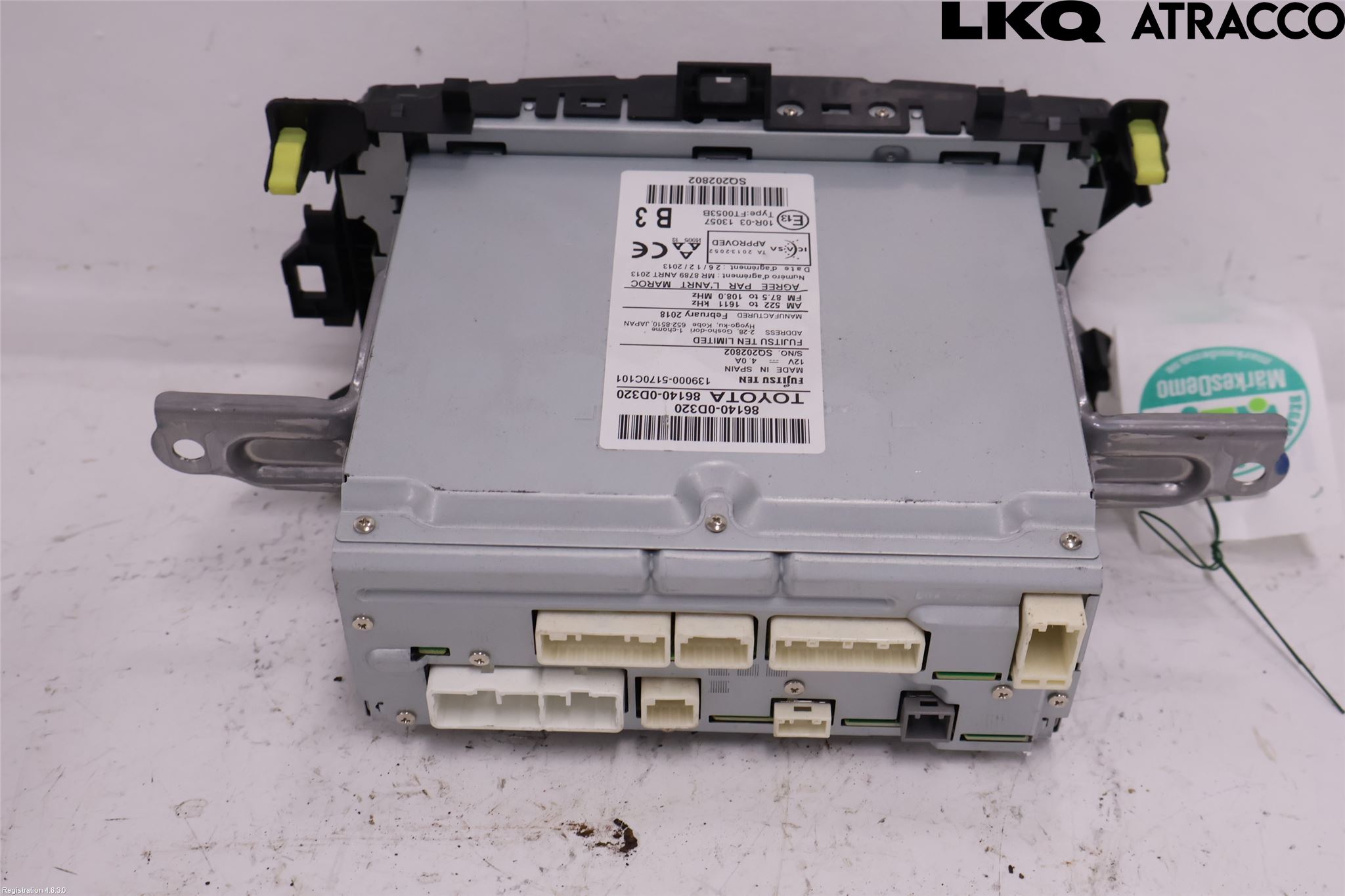 Toyota YARIS XP130 15-20 Cd Radio - Multimediapanel