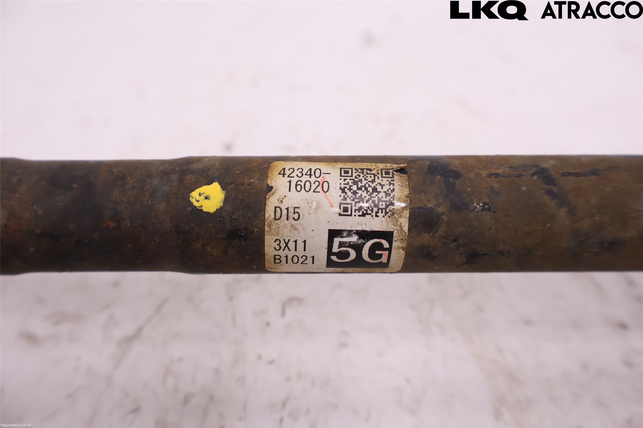 Toyota COROLLA CROSS XG10 22- Drivaxel Bak Vänster