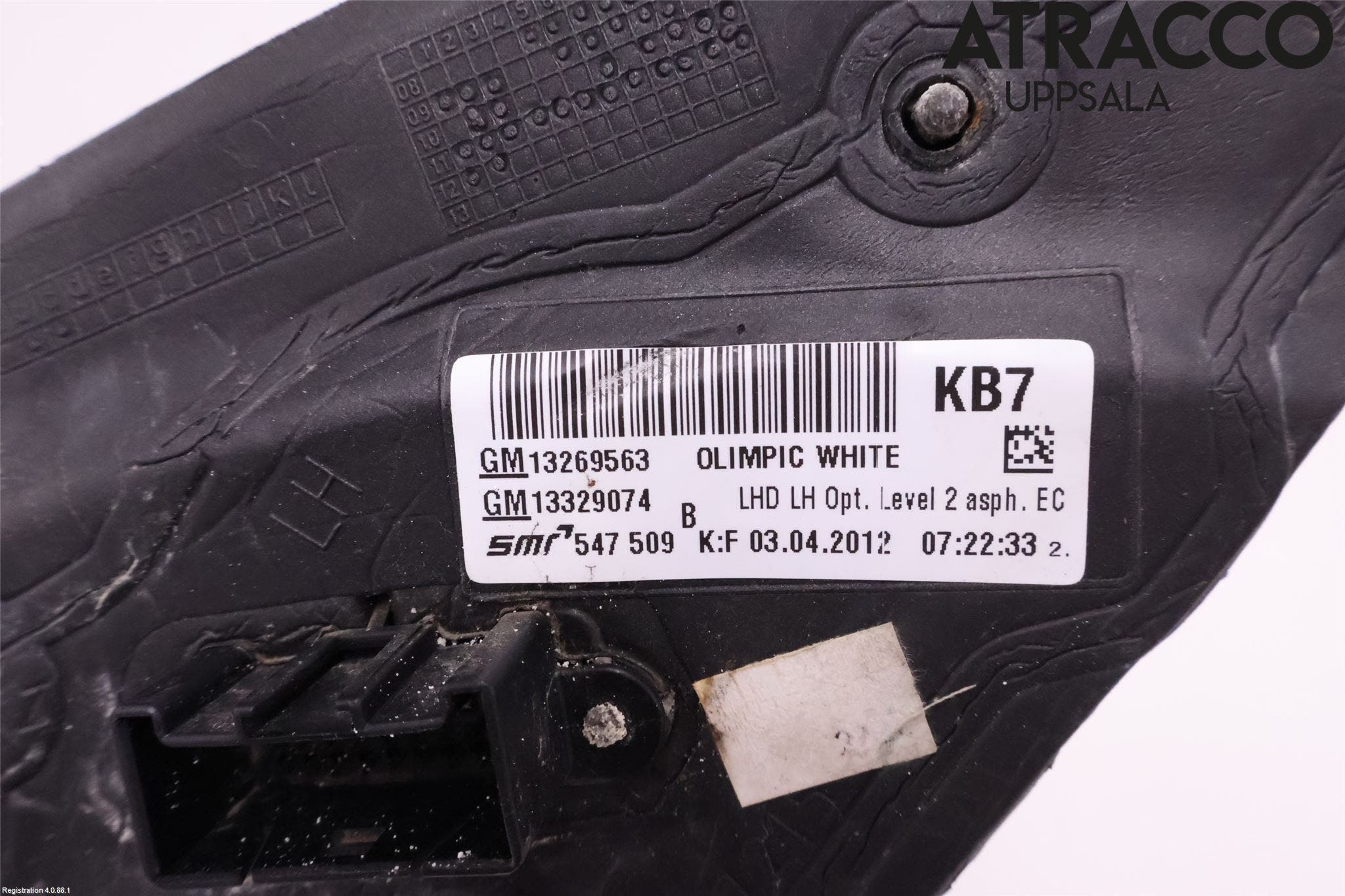 Opel INSIGNIA 09-16 Spegel Yttre El Vä