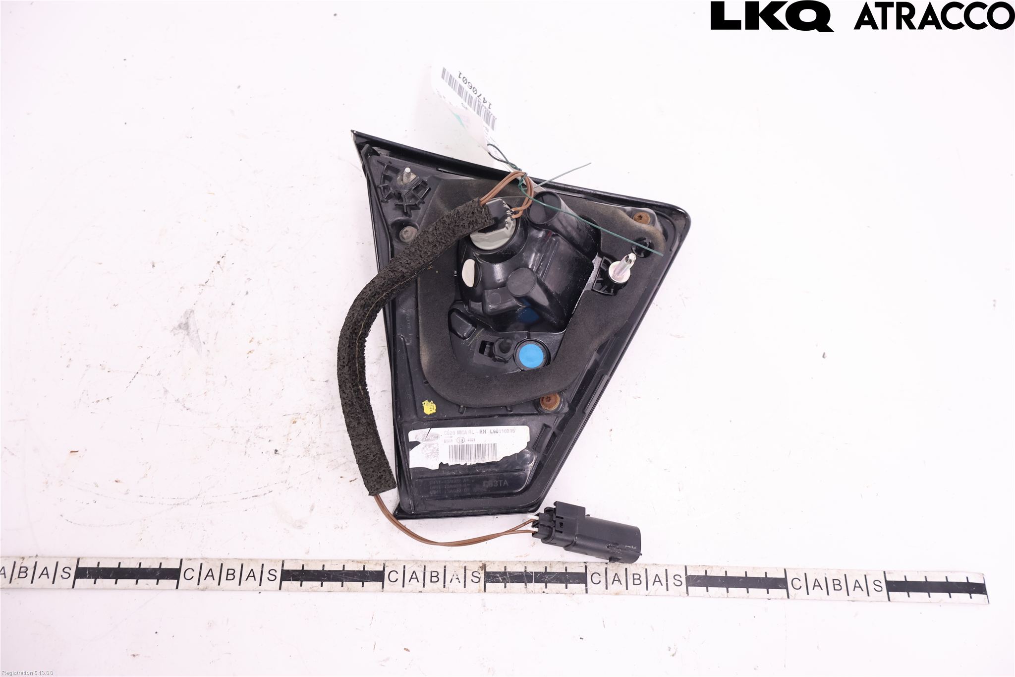 Ford KUGA 17-19 Bakljus Lucka Hö