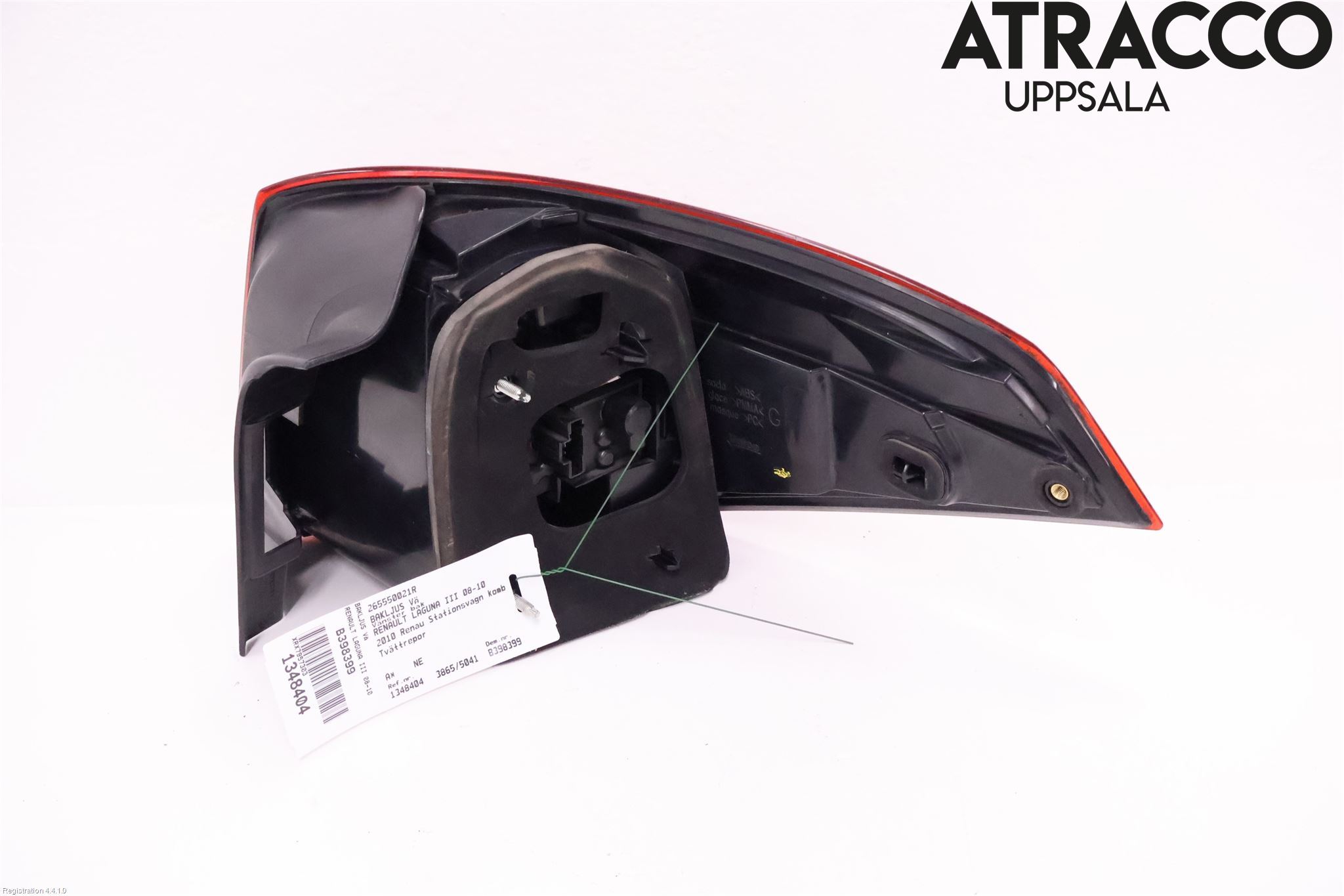 Renault LAGUNA III 08-10 Bakljus Vänster