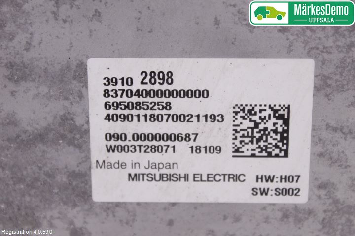 Opel INSIGNIA 17- Styrenhet Strålkastare