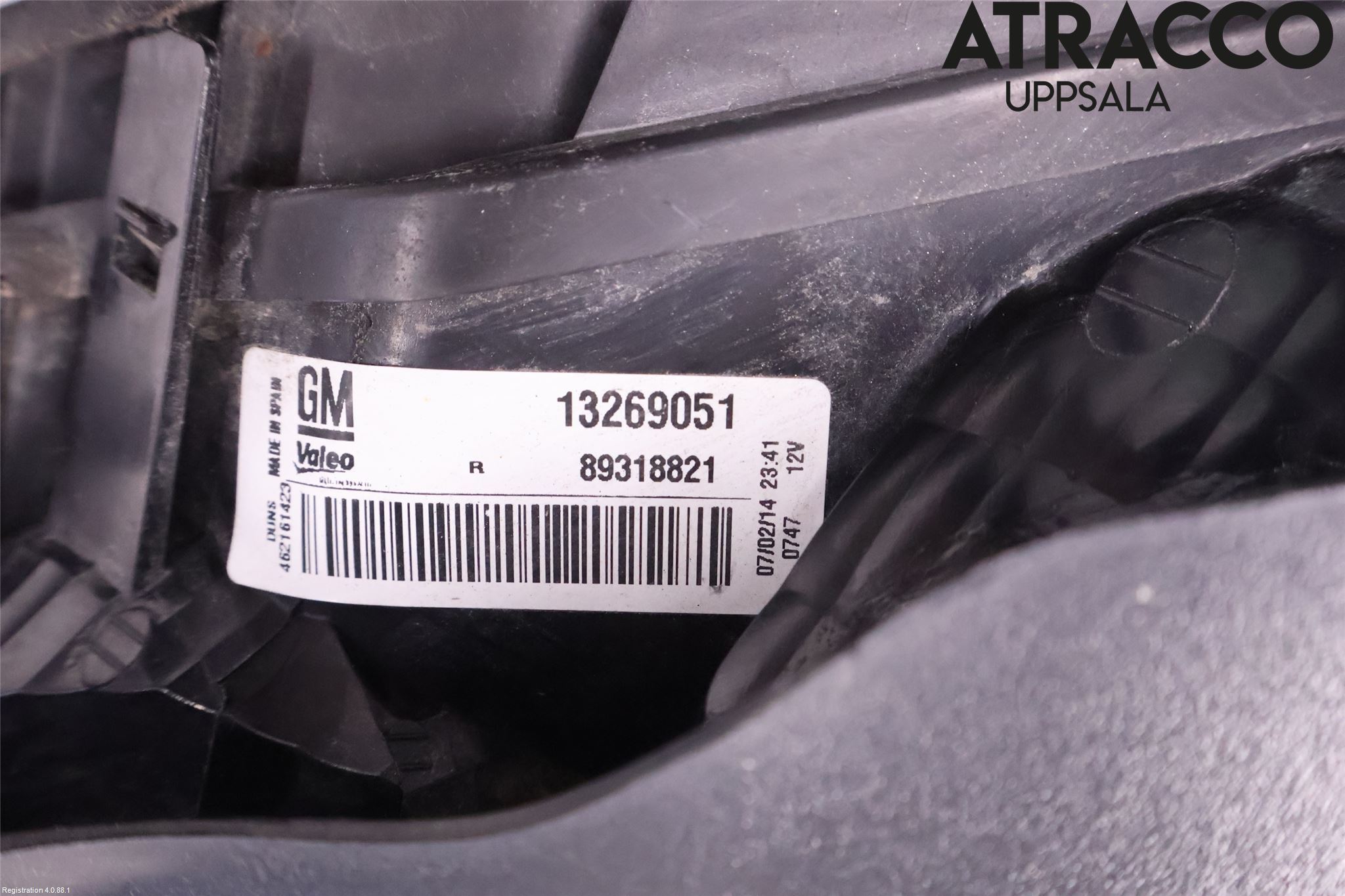 Opel CORSA D 07-14 Bakljus Höger