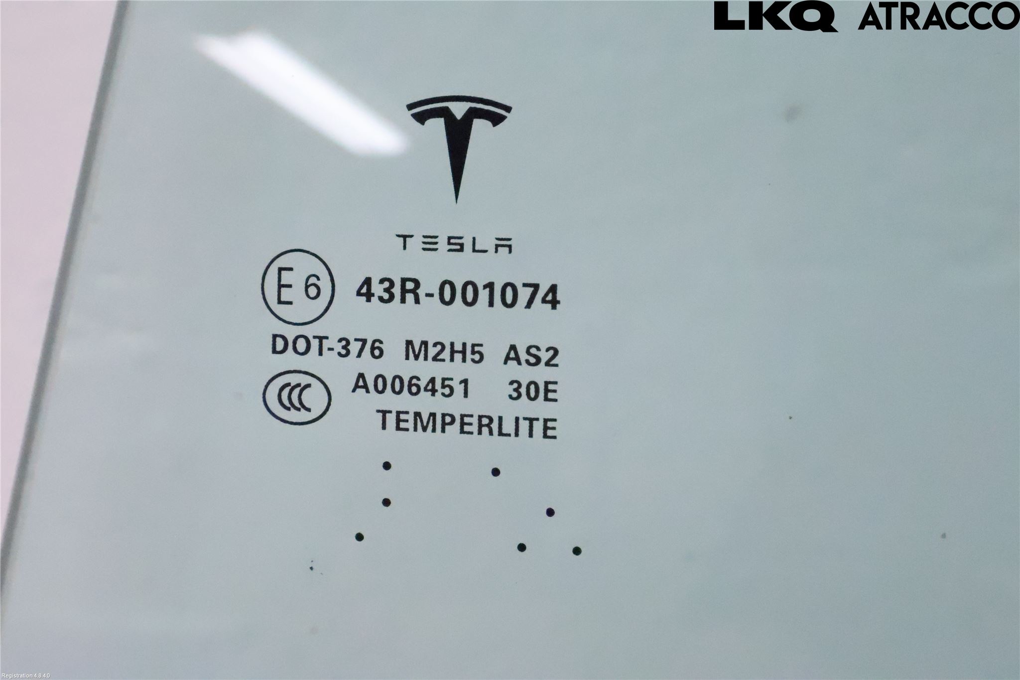 Tesla MODEL S 13- Dörruta Bak Vänster