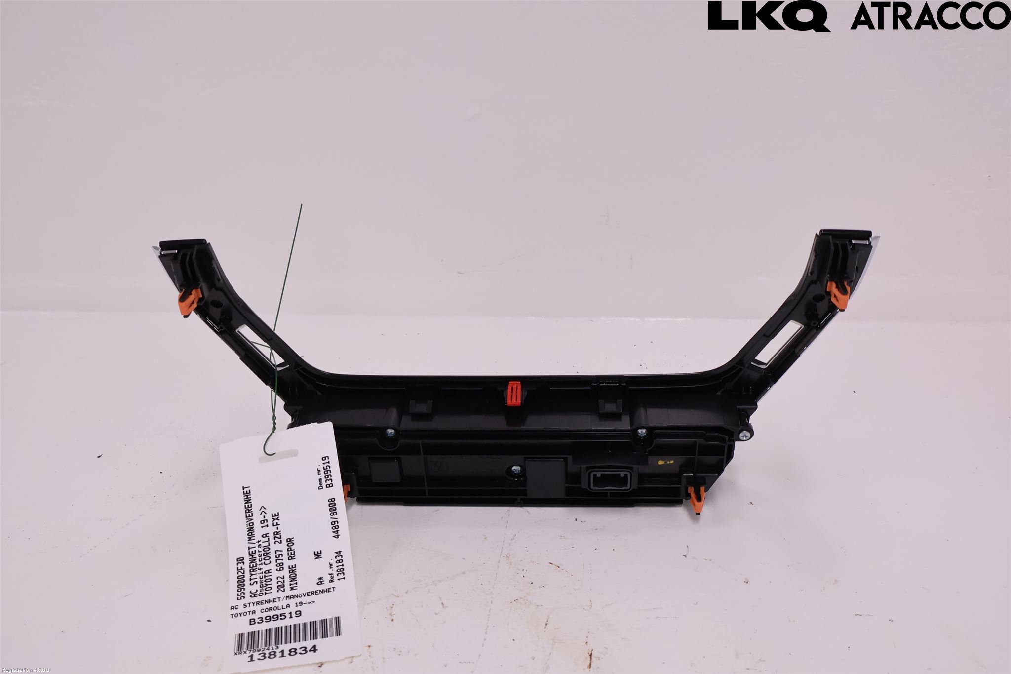 Toyota COROLLA 19- Ac Styrenhet Ac Manöveren