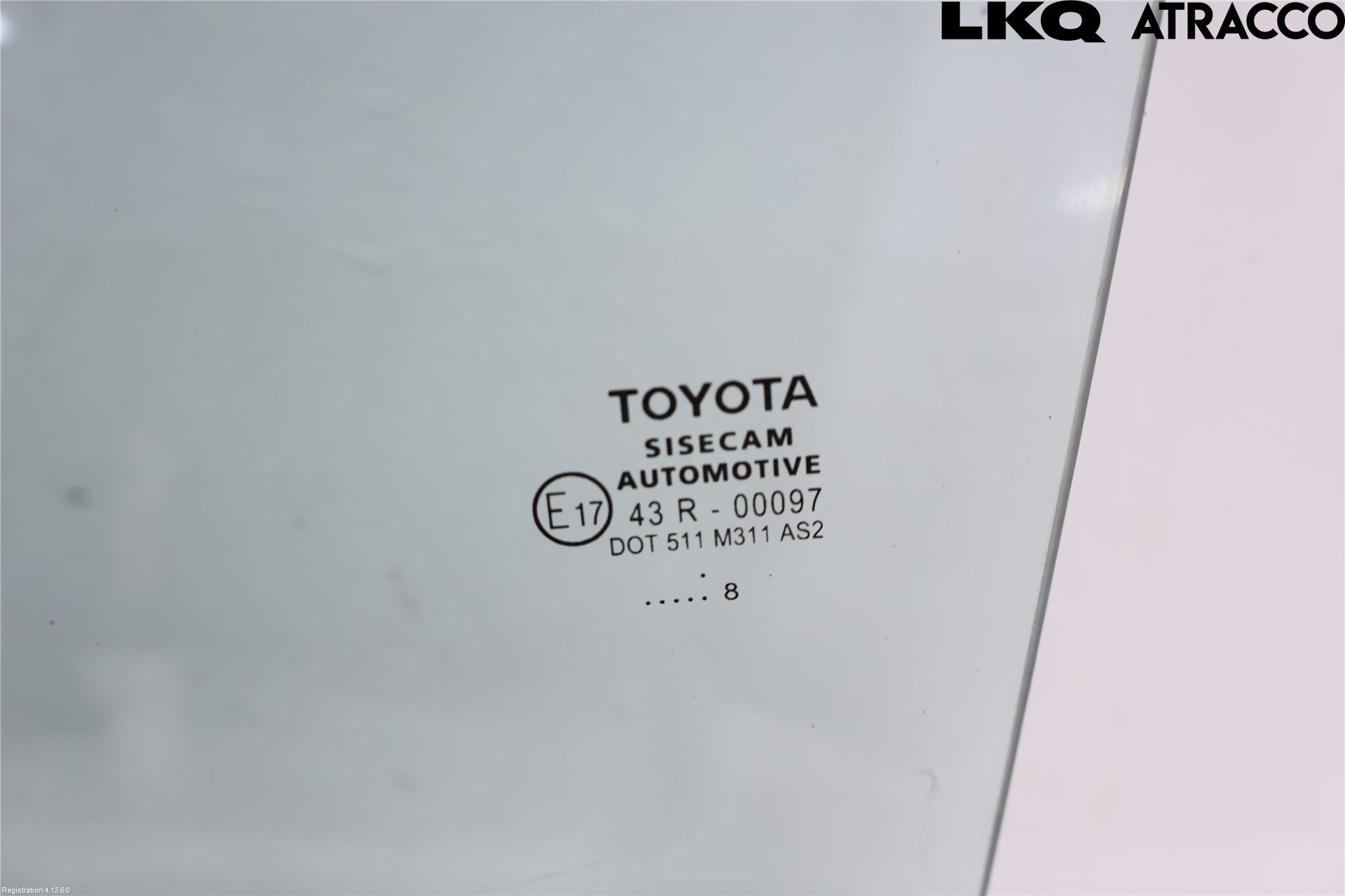 Toyota C-HR 16-23 Dörruta Bak Vänster